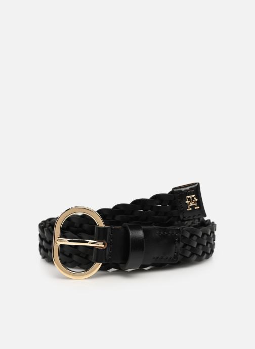Tommy Hilfiger Riemen Th Chic 2.5 Woven Leather dames zwart