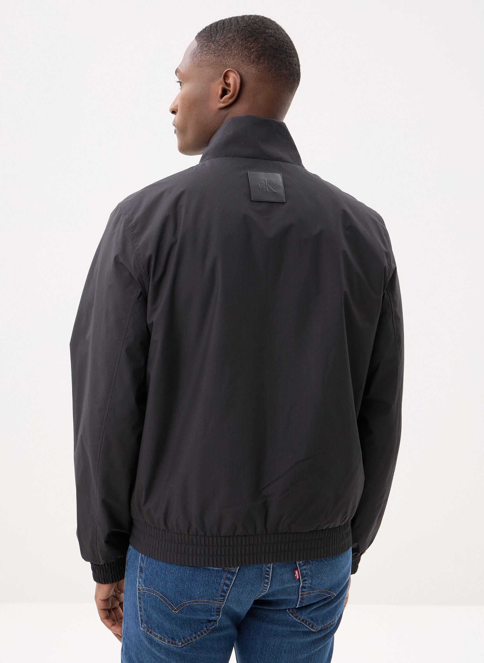 Blousons Ls Ripstop Padded Harrington Jkt homme noir Calvin Klein Jeans Blousons Ls Ripstop Padded Harrington Jkt homme noir BLACK
