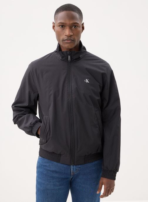 Calvin Klein Jeans Blousons Ls Ripstop Padded Harrington Jkt homme noir