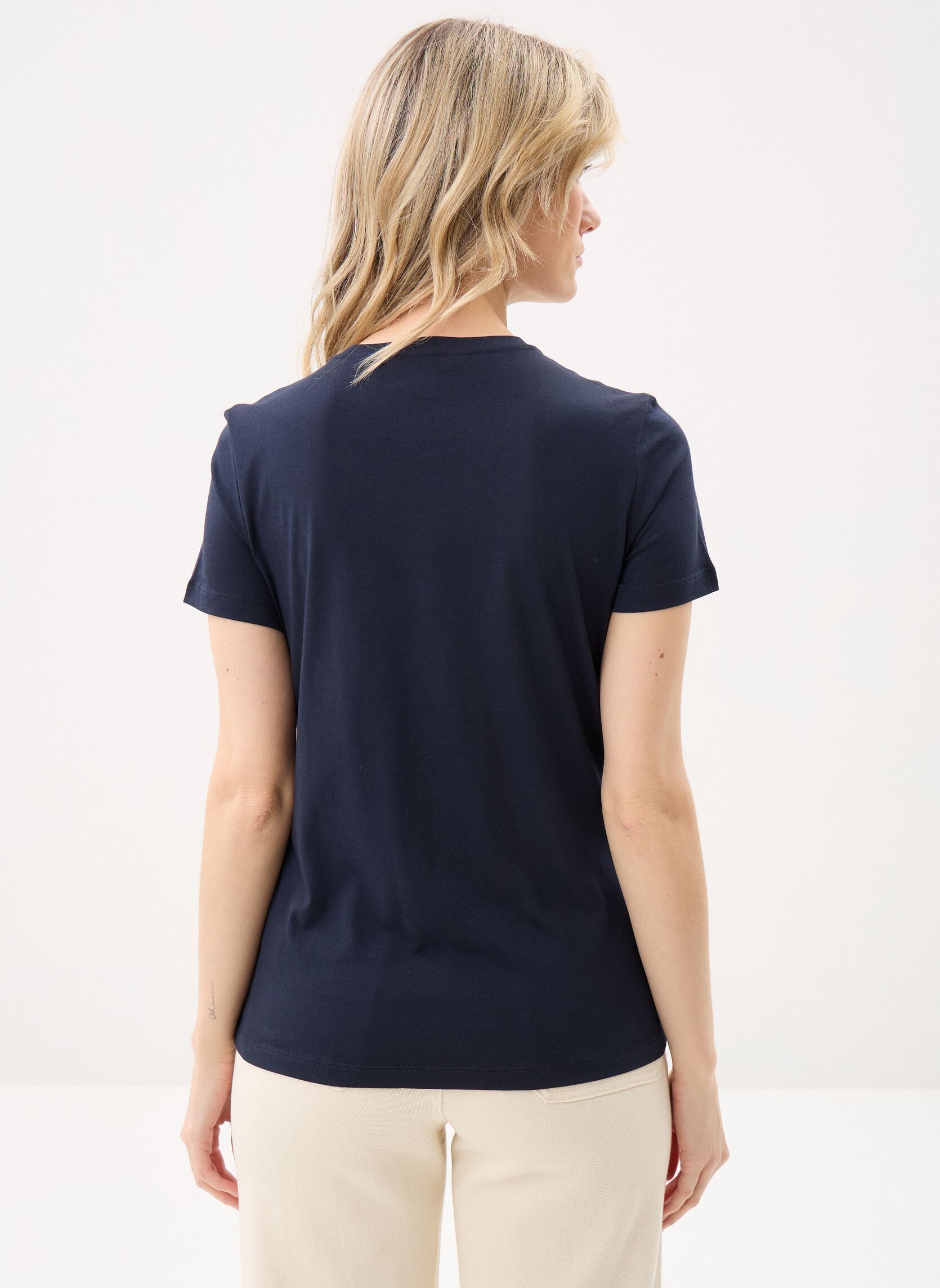 T-shirts met korte mouwen Katlin-Short Sleeve-T-Shirt dames blauw Lauren Ralph Lauren T-shirts met korte mouwen Katlin-Short Sleeve-T-Shirt dames blauw LAUREN NAVY