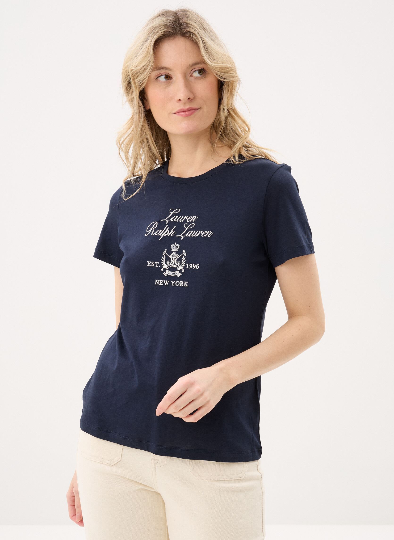 Vêtements Lauren Ralph Lauren Katlin Short Sleeve T Shirt pour Femme - vue 1