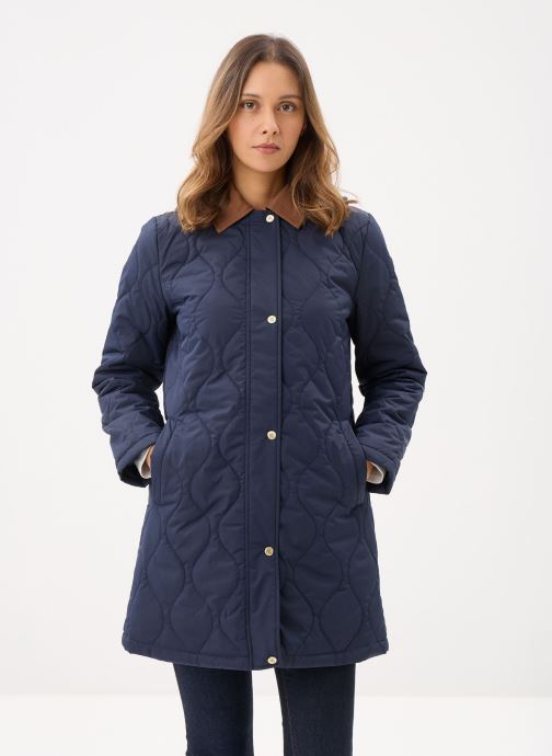 Lauren Ralph Lauren Parkas Onion Ql 3/4-Insulated-Coat femme bleu