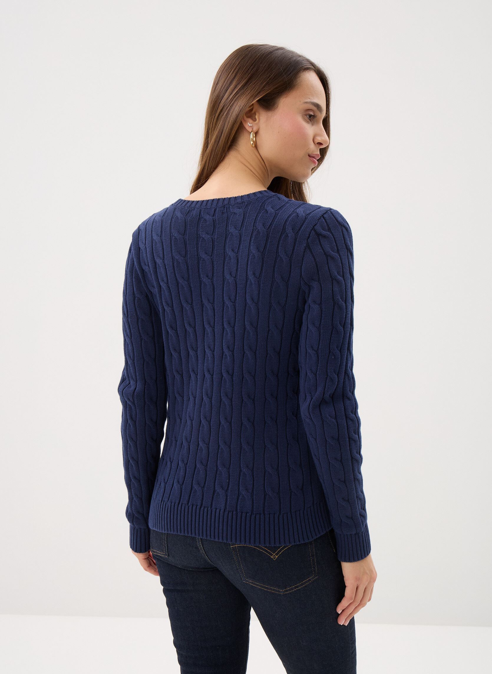 Pulls Rinett-Long Sleeve-Pullover femme bleu Lauren Ralph Lauren Pulls Rinett-Long Sleeve-Pullover femme bleu REFINED NAVY