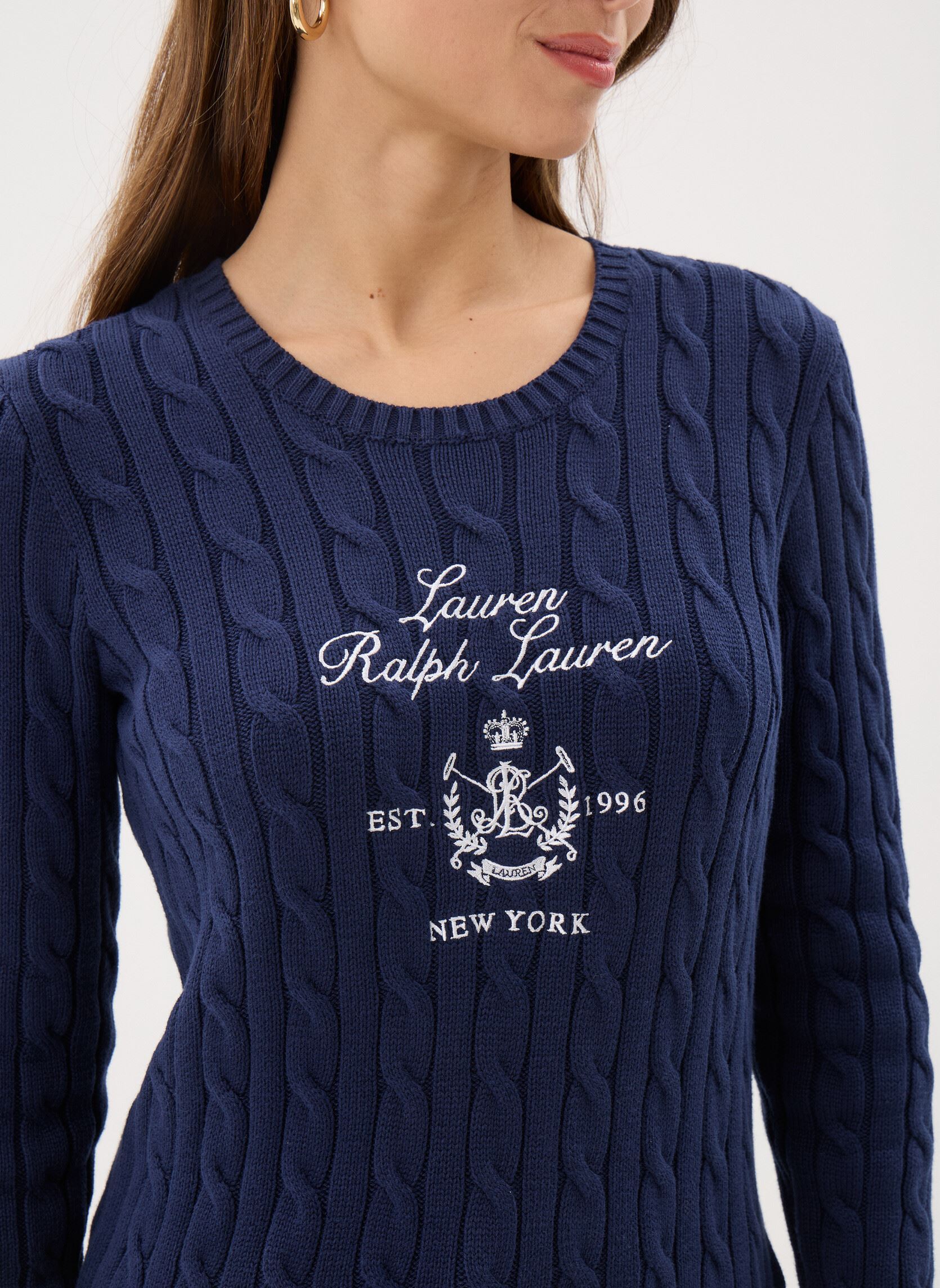 Pulls Rinett-Long Sleeve-Pullover femme bleu Lauren Ralph Lauren Pulls Rinett-Long Sleeve-Pullover femme bleu REFINED NAVY