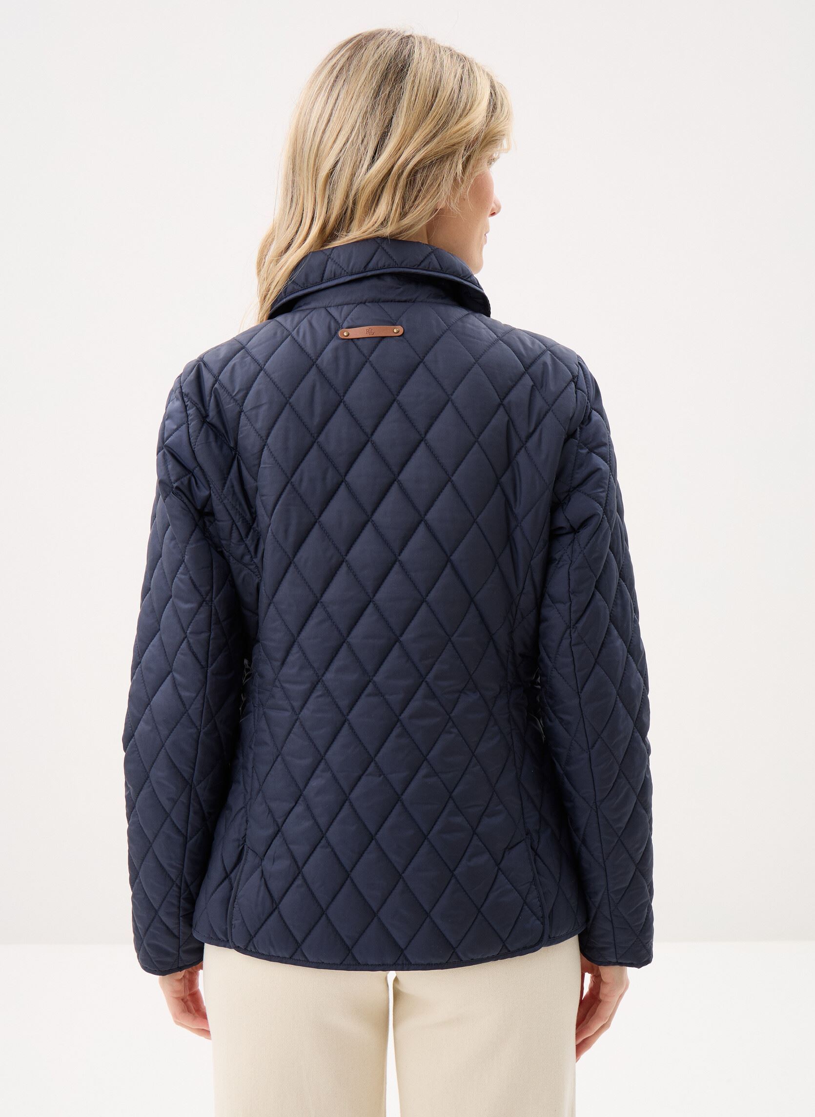 Blousons Sb Qlt W Cr-Insulated-Coat femme bleu Lauren Ralph Lauren Blousons Sb Qlt W Cr-Insulated-Coat femme bleu DK NAVY