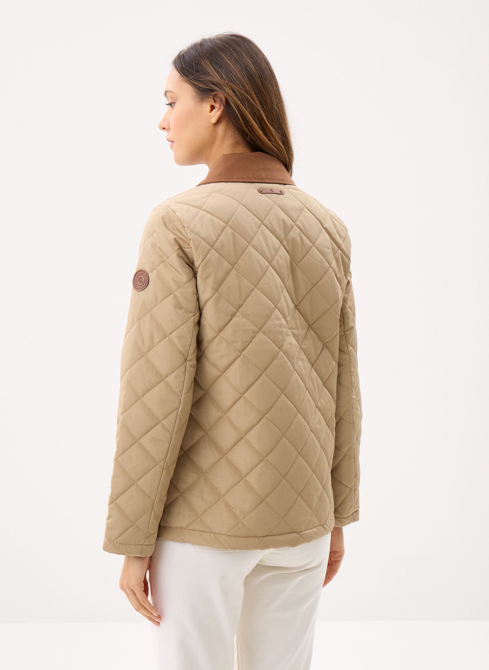 Jacken Sb Quilt-Insulated-Coat damen beige Lauren Ralph Lauren Jacken Sb Quilt-Insulated-Coat damen beige BIRCH TAN