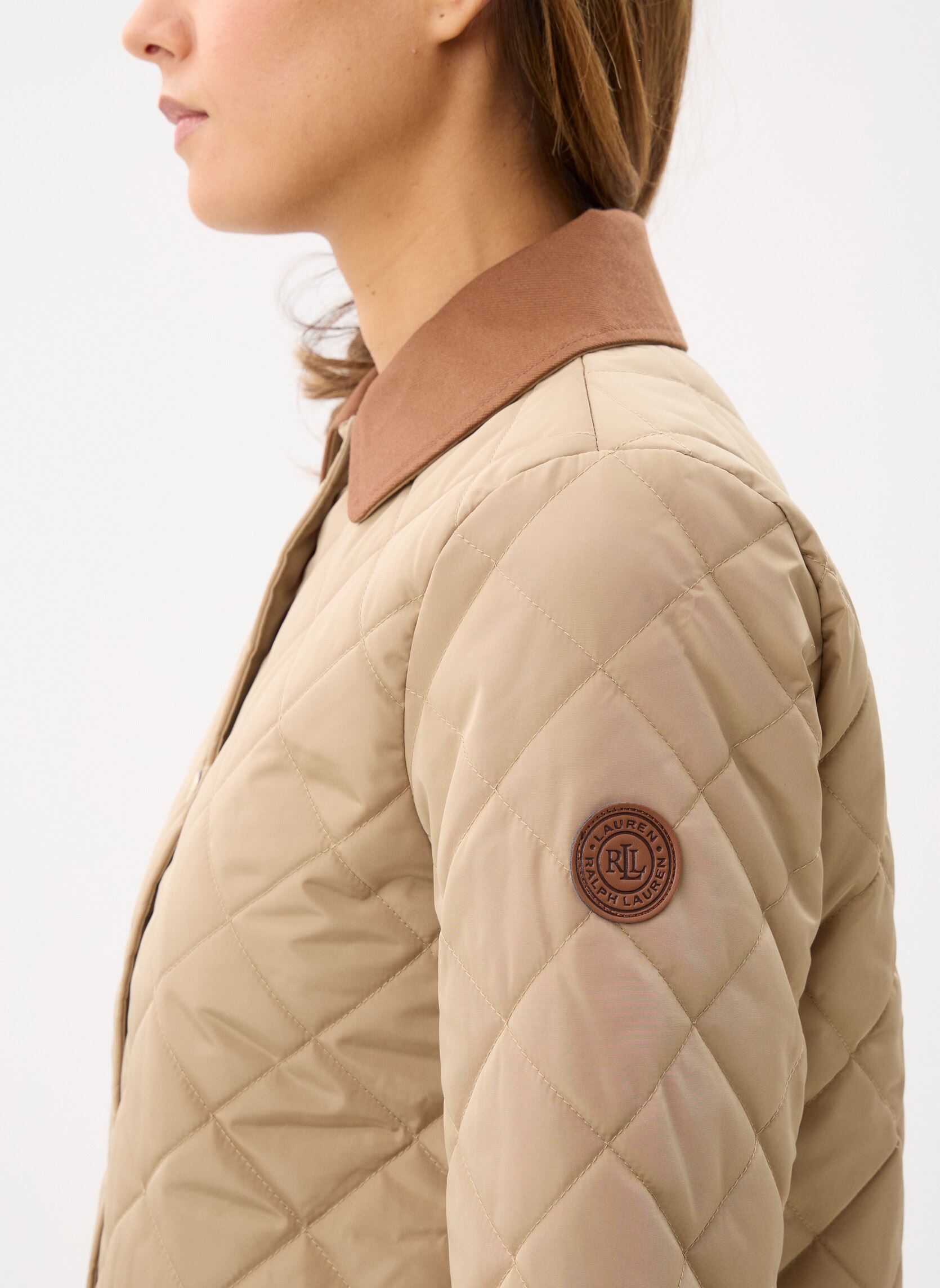 Jacken Sb Quilt-Insulated-Coat damen beige Lauren Ralph Lauren Jacken Sb Quilt-Insulated-Coat damen beige BIRCH TAN