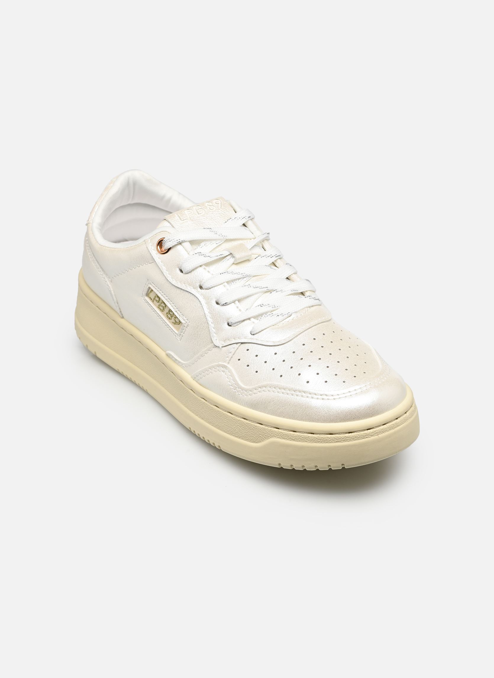 Baskets C20K097 femme argent LPB -LES PETITES BOMBES Baskets C20K097 femme argent ivoire