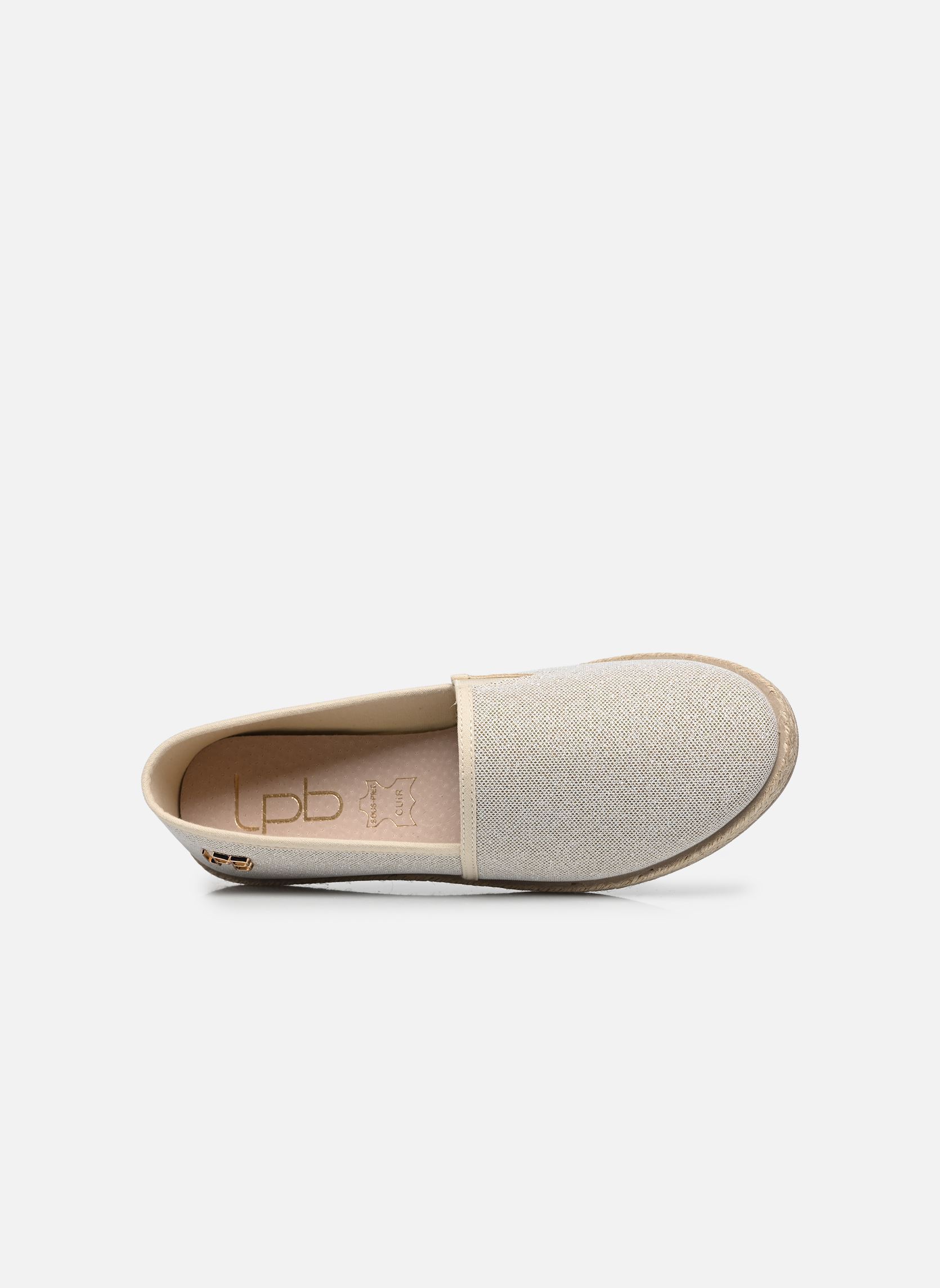 Platte espadrilles C20I009 dames goud en brons LPB -LES PETITES BOMBES Platte espadrilles C20I009 dames goud en brons Dore
