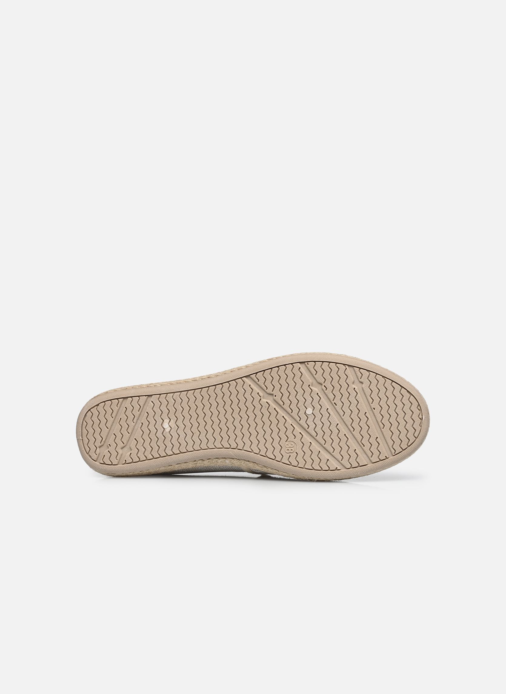 Platte espadrilles C20I009 dames goud en brons LPB -LES PETITES BOMBES Platte espadrilles C20I009 dames goud en brons Dore