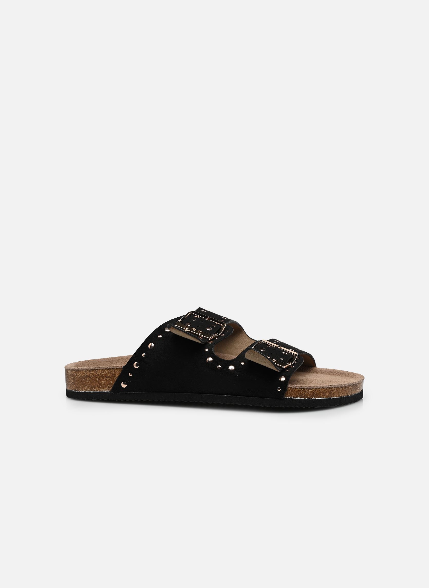 Mules C20U141 femme noir LPB -LES PETITES BOMBES Mules C20U141 femme noir NOIR SUEDINE