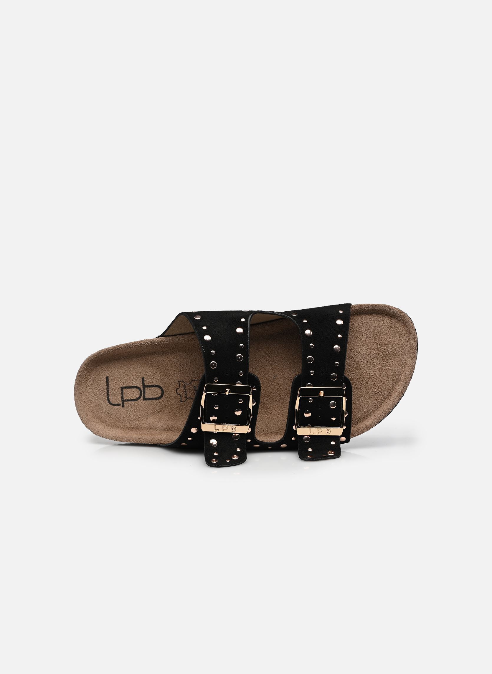 Mules C20U141 femme noir LPB -LES PETITES BOMBES Mules C20U141 femme noir NOIR SUEDINE