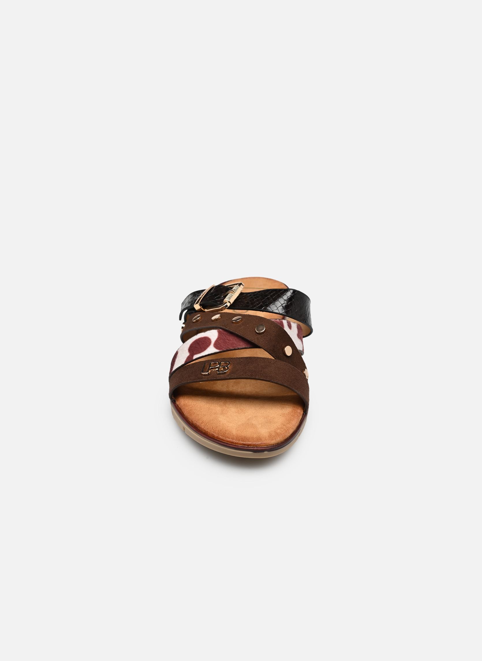 Mules C26U129 femme marron LPB -LES PETITES BOMBES Mules C26U129 femme marron Choco