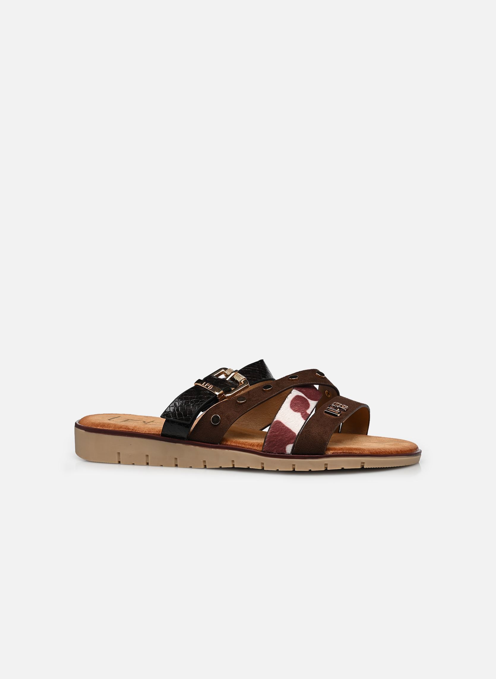 Mules C26U129 femme marron LPB -LES PETITES BOMBES Mules C26U129 femme marron Choco