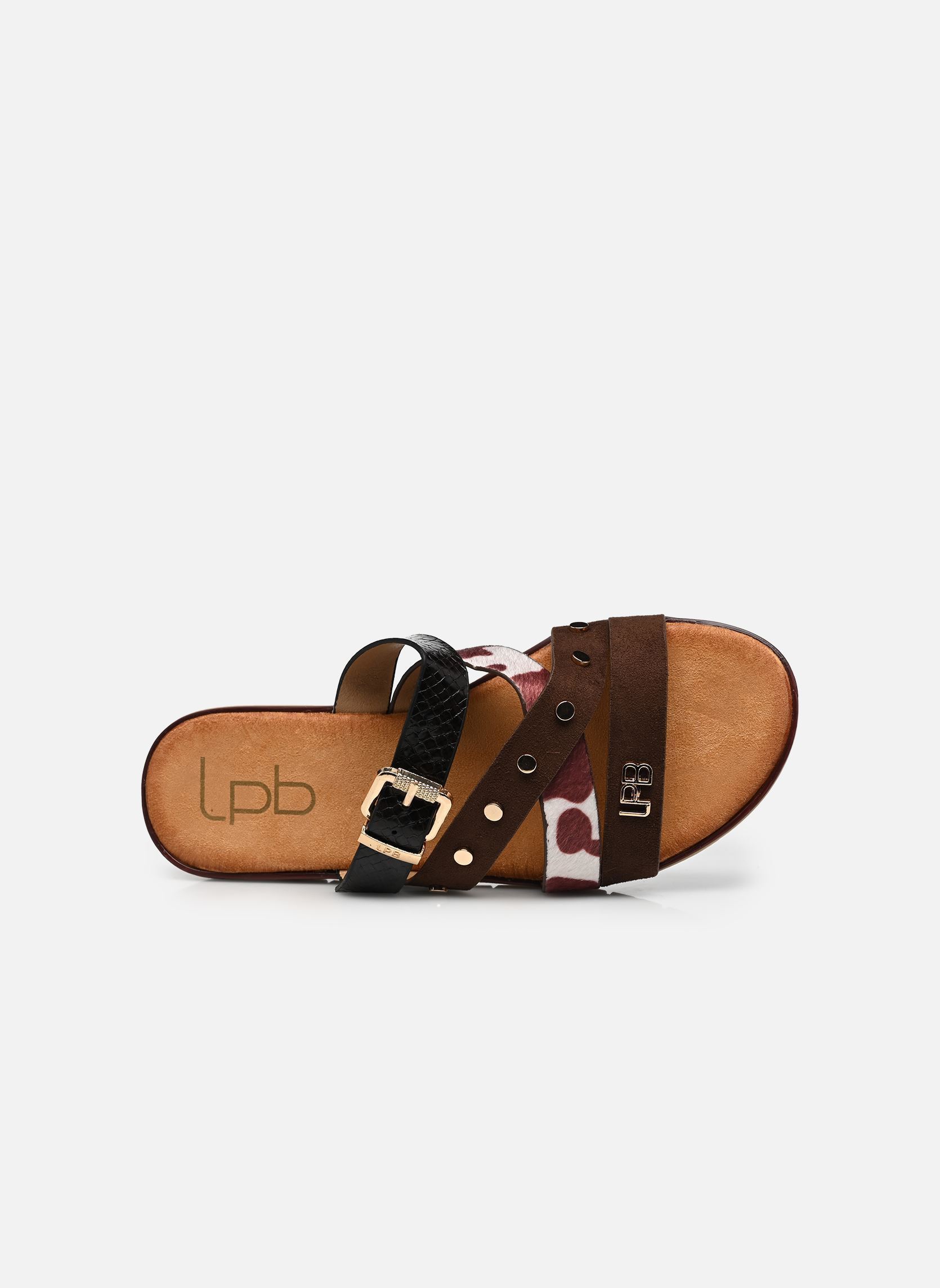 Mules C26U129 femme marron LPB -LES PETITES BOMBES Mules C26U129 femme marron Choco