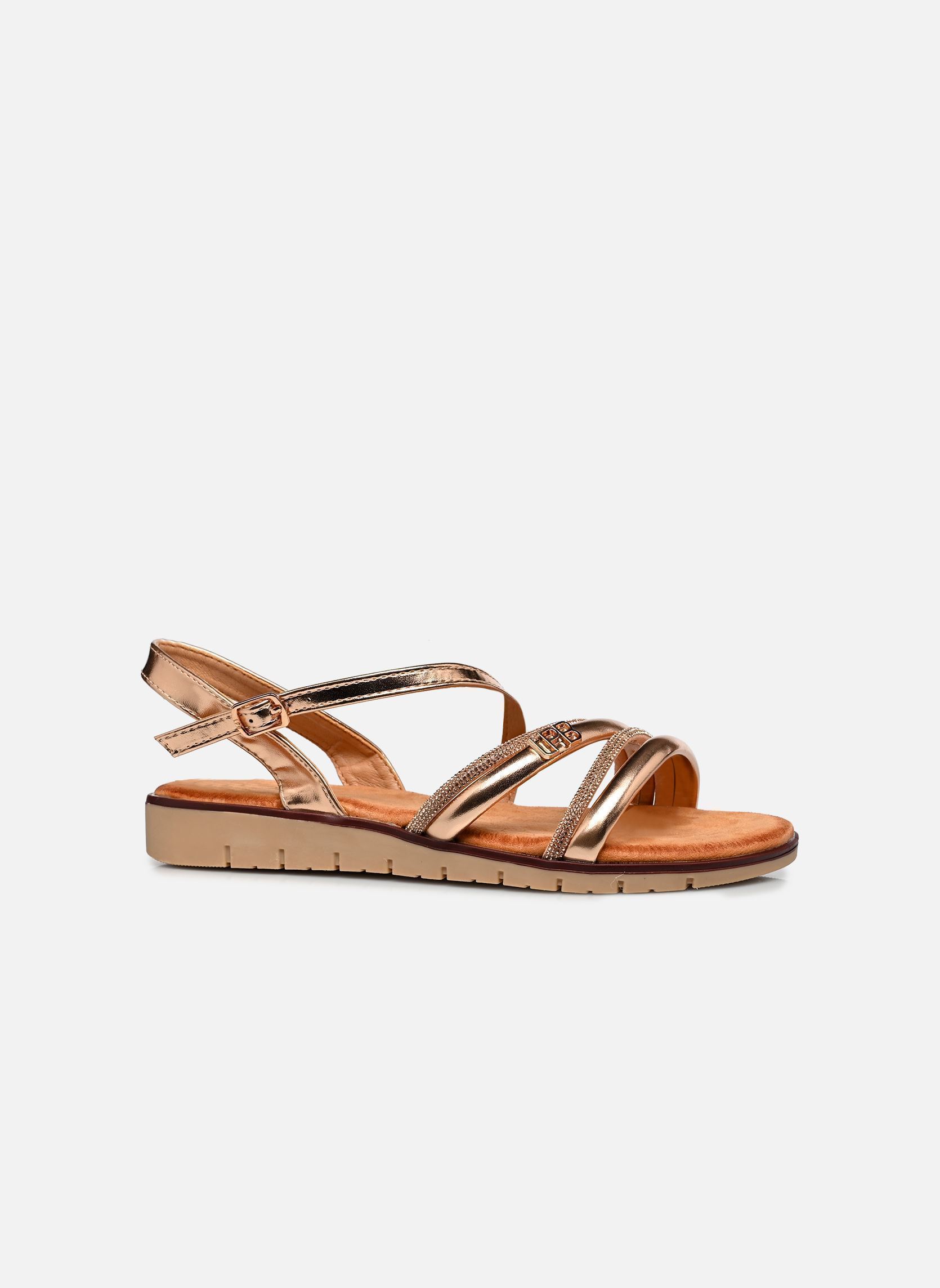 Sandalen C02A162 damen gold und bronze LPB -LES PETITES BOMBES Sandalen C02A162 damen gold und bronze Or Rose