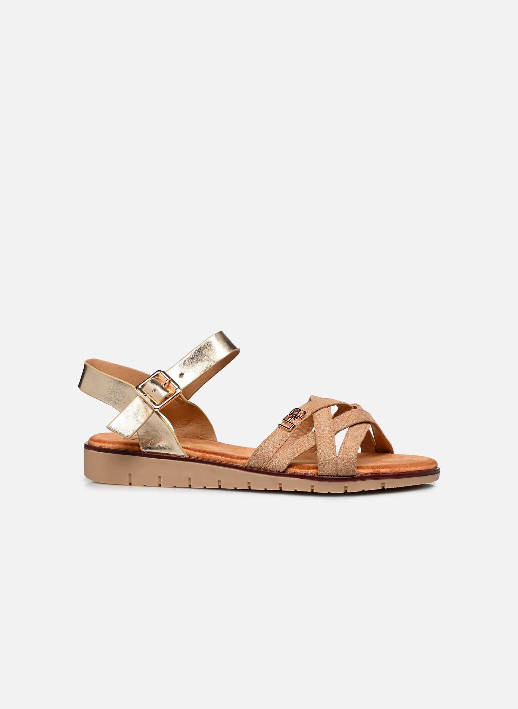 Sandalen C02A161 damen gold und bronze LPB -LES PETITES BOMBES Sandalen C02A161 damen gold und bronze DORE / BEIGE