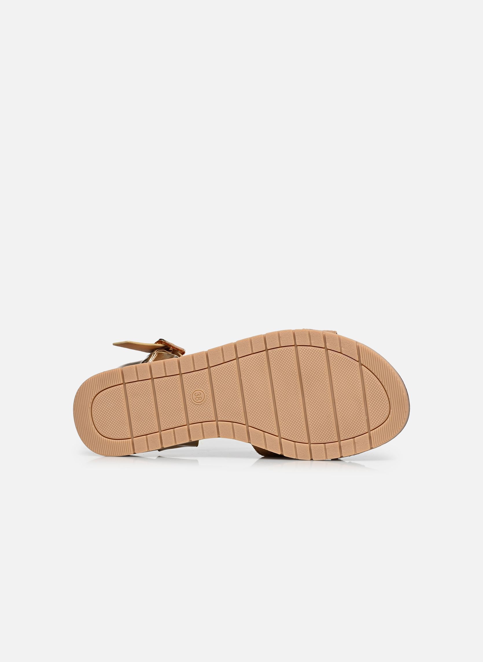Sandalen C02A161 damen gold und bronze LPB -LES PETITES BOMBES Sandalen C02A161 damen gold und bronze DORE / BEIGE