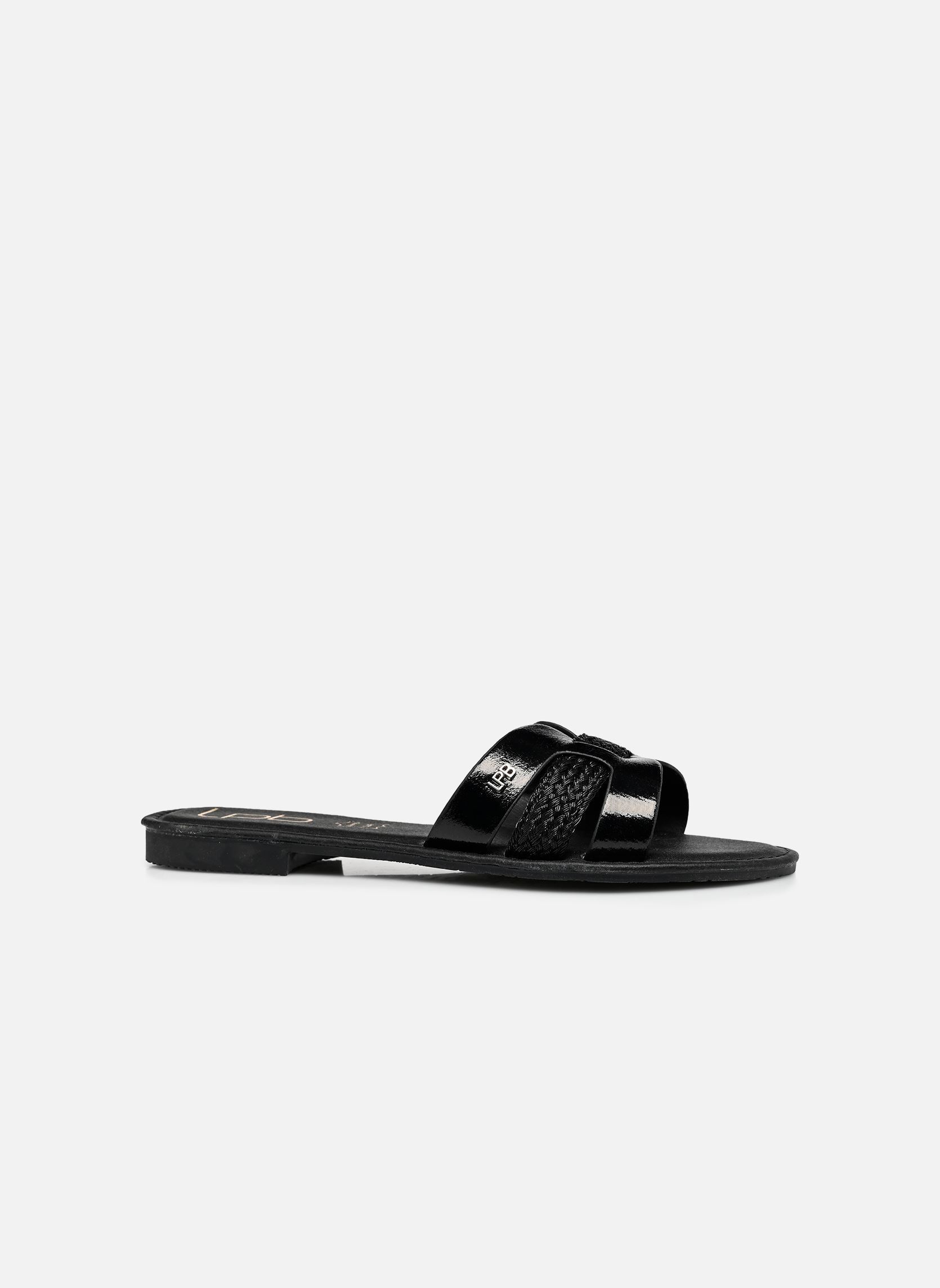 Pantoletten C02U136 damen schwarz LPB -LES PETITES BOMBES Pantoletten C02U136 damen schwarz Noir Metal