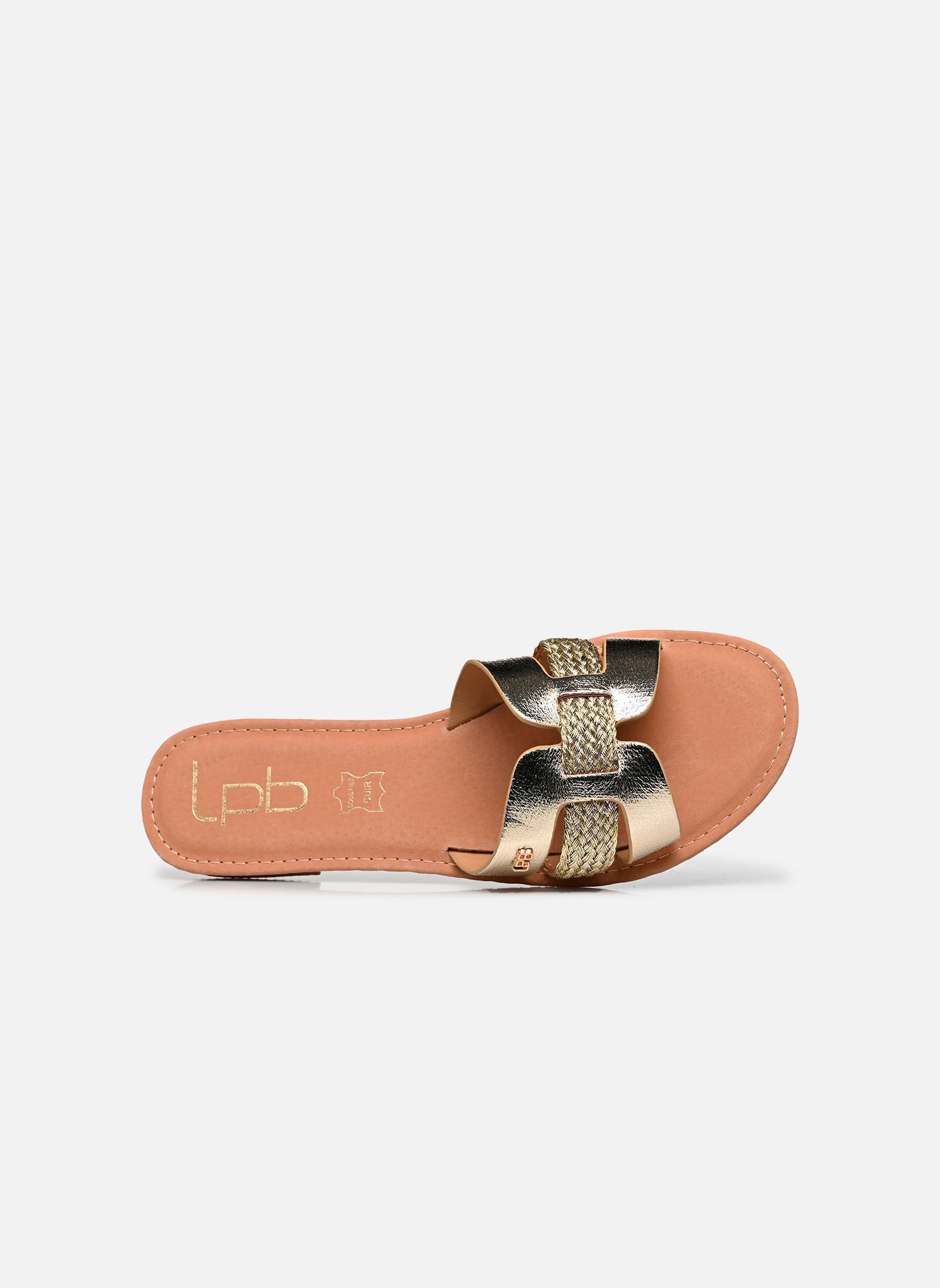 Mules C02U136 femme or et bronze LPB -LES PETITES BOMBES Mules C02U136 femme or et bronze Or Metal