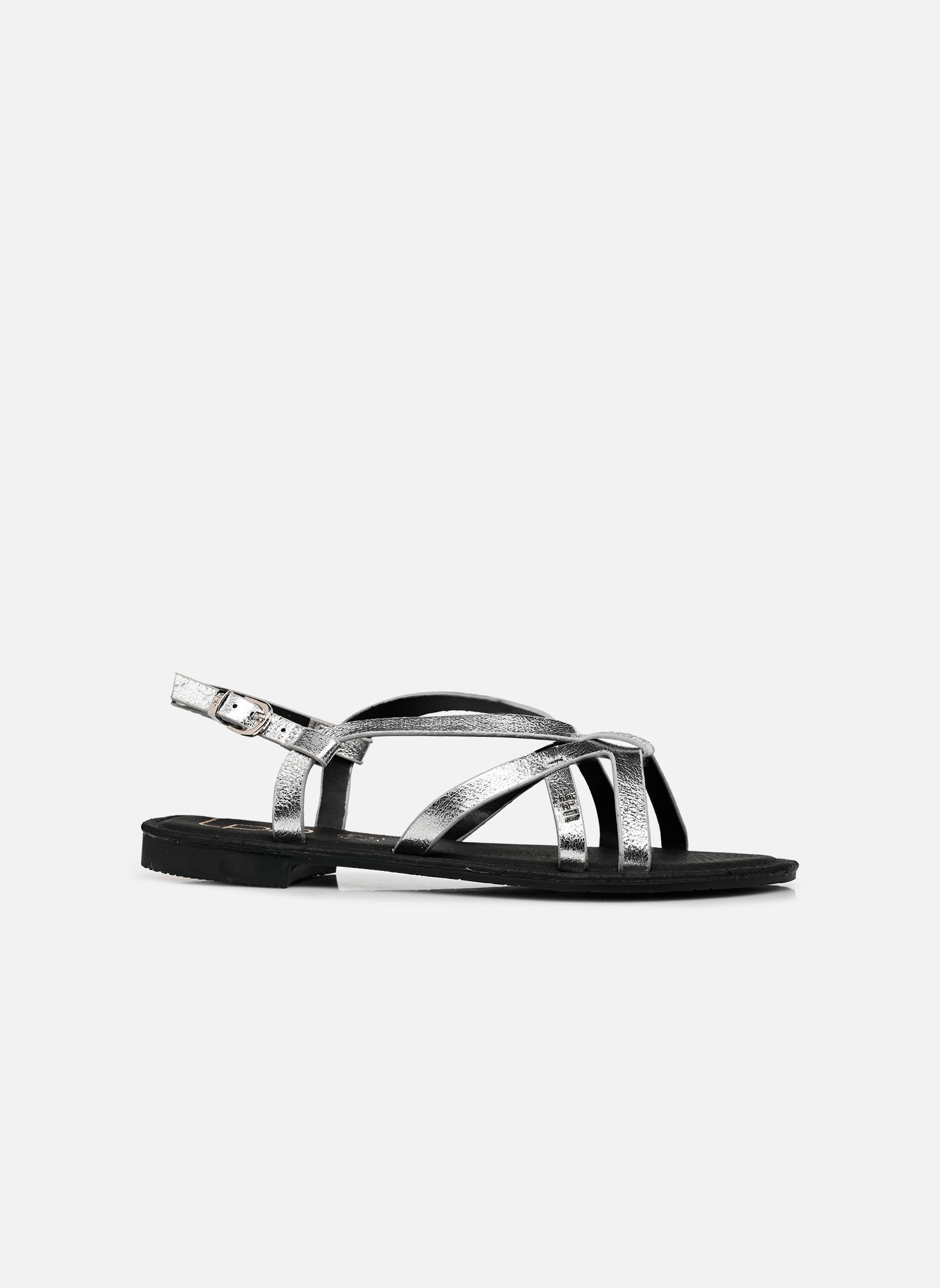 Sandales C02A173 femme argent LPB -LES PETITES BOMBES Sandales C02A173 femme argent Argent Metal