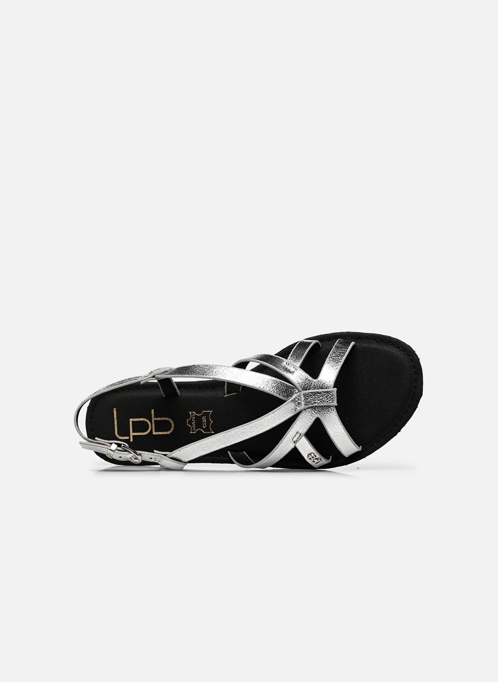 Sandales C02A173 femme argent LPB -LES PETITES BOMBES Sandales C02A173 femme argent Argent Metal