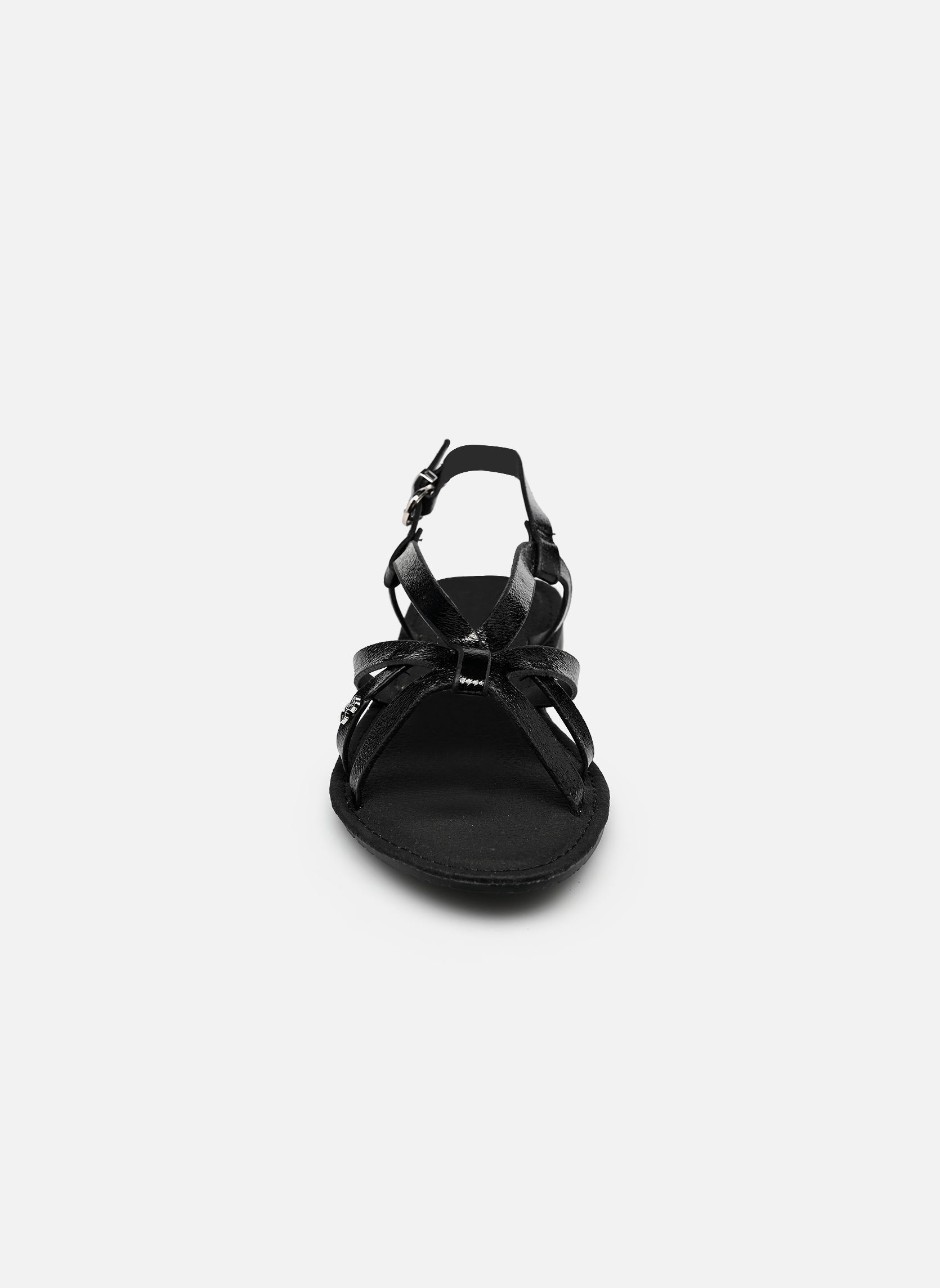 Sandalen C02A173 damen schwarz LPB -LES PETITES BOMBES Sandalen C02A173 damen schwarz Noir Metal