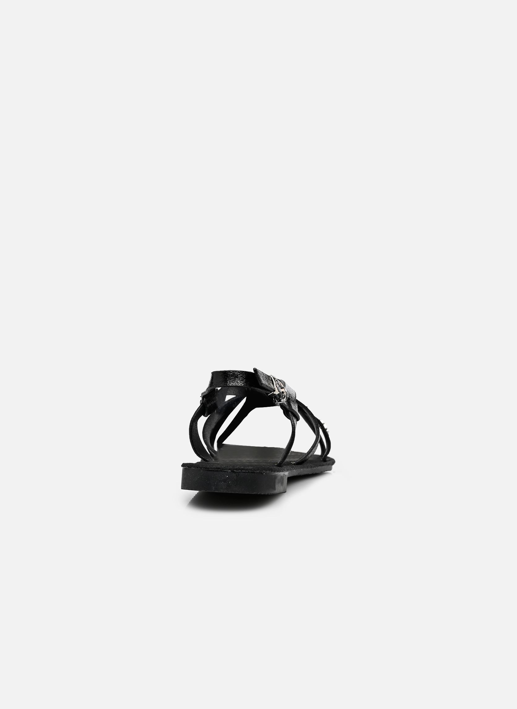 Sandalen C02A173 damen schwarz LPB -LES PETITES BOMBES Sandalen C02A173 damen schwarz Noir Metal