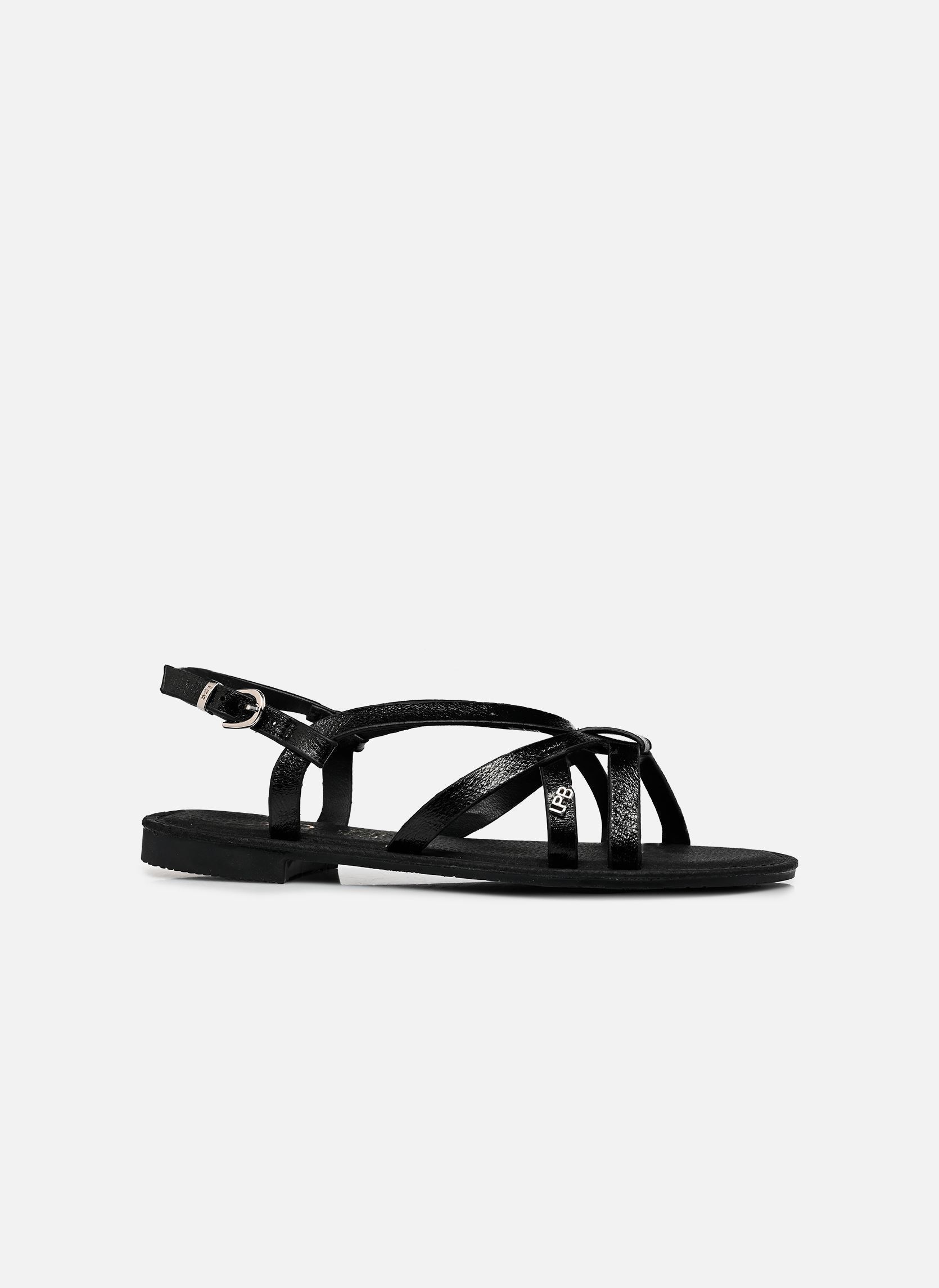 Sandalen C02A173 damen schwarz LPB -LES PETITES BOMBES Sandalen C02A173 damen schwarz Noir Metal