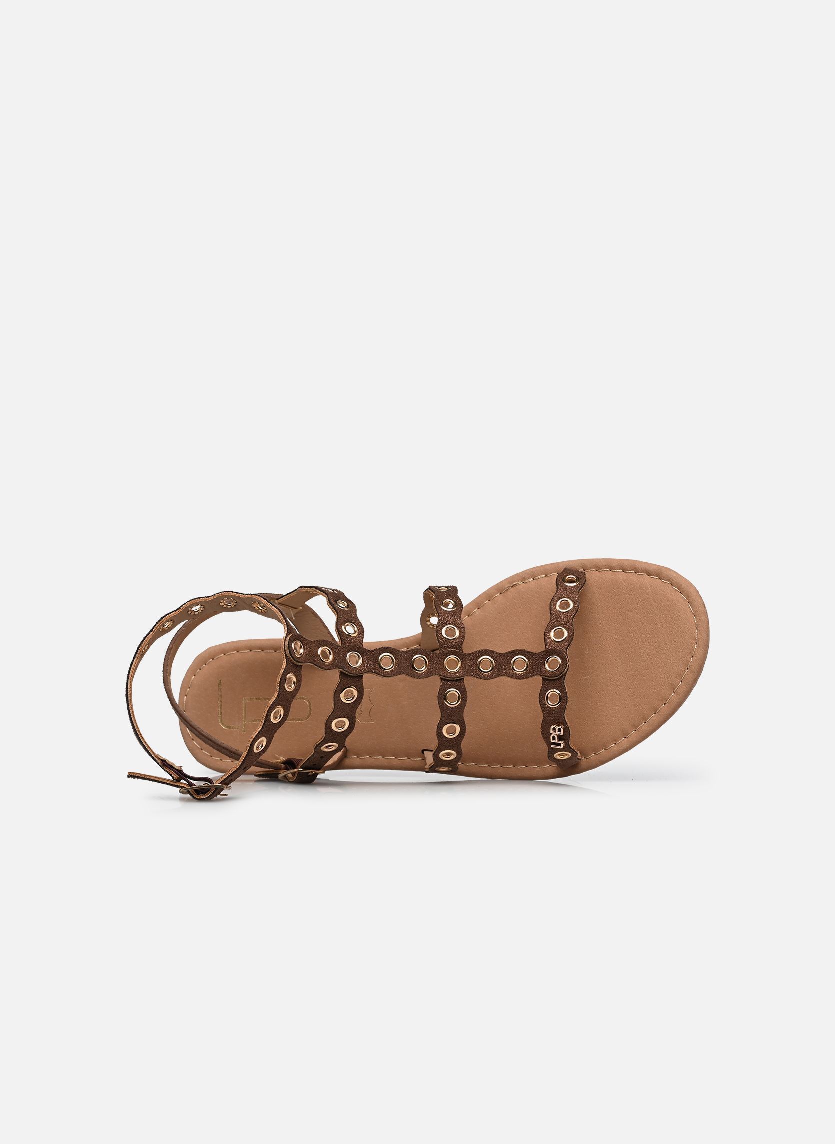 Sandales C26A171 femme marron LPB -LES PETITES BOMBES Sandales C26A171 femme marron Choco Foil