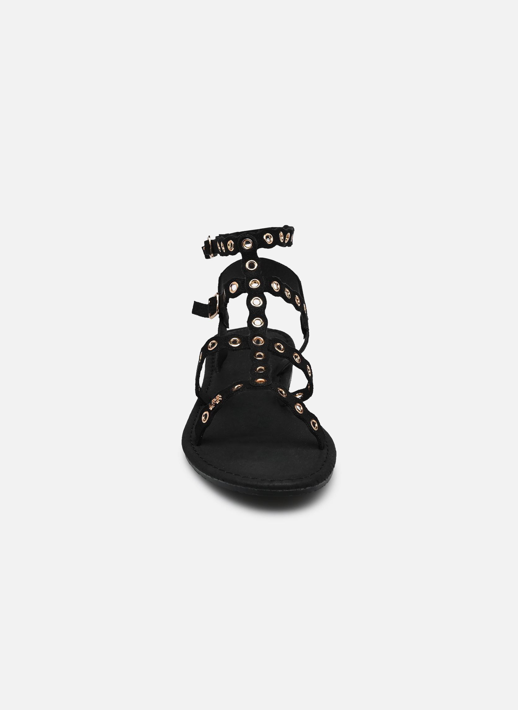 Sandalen C26A171 damen schwarz LPB -LES PETITES BOMBES Sandalen C26A171 damen schwarz Noir Foil