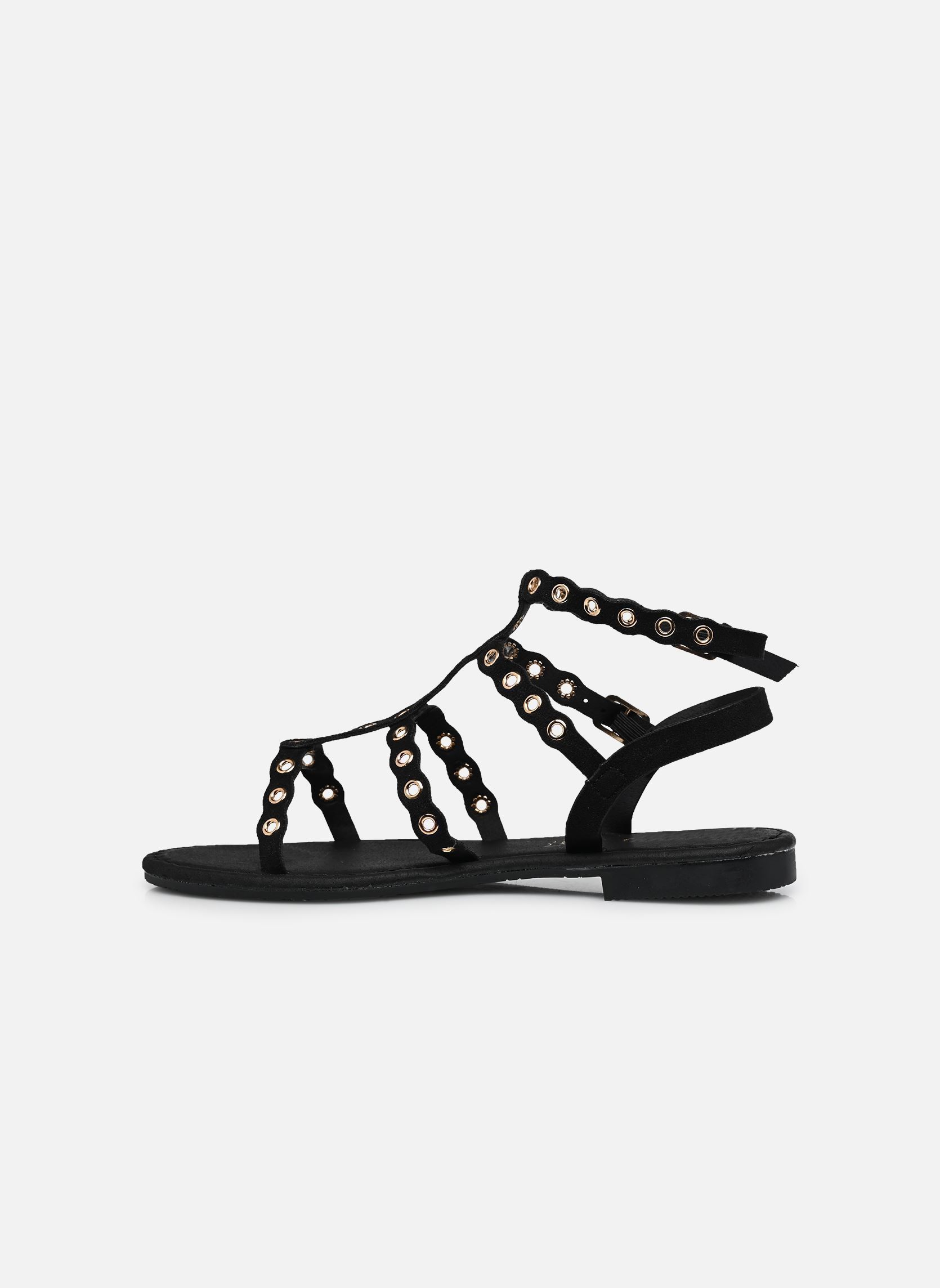 Sandalen C26A171 damen schwarz LPB -LES PETITES BOMBES Sandalen C26A171 damen schwarz Noir Foil