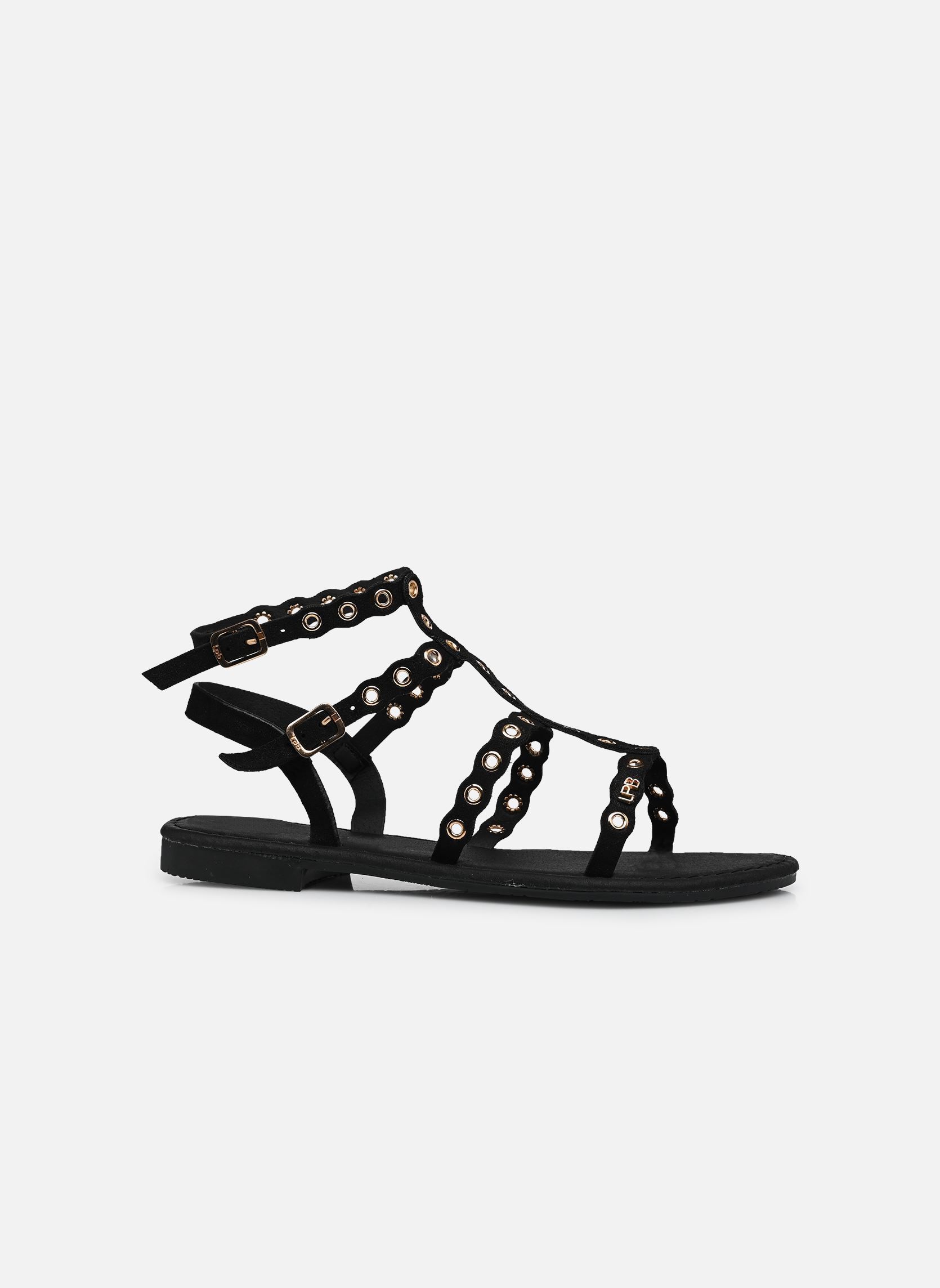 Sandalen C26A171 damen schwarz LPB -LES PETITES BOMBES Sandalen C26A171 damen schwarz Noir Foil