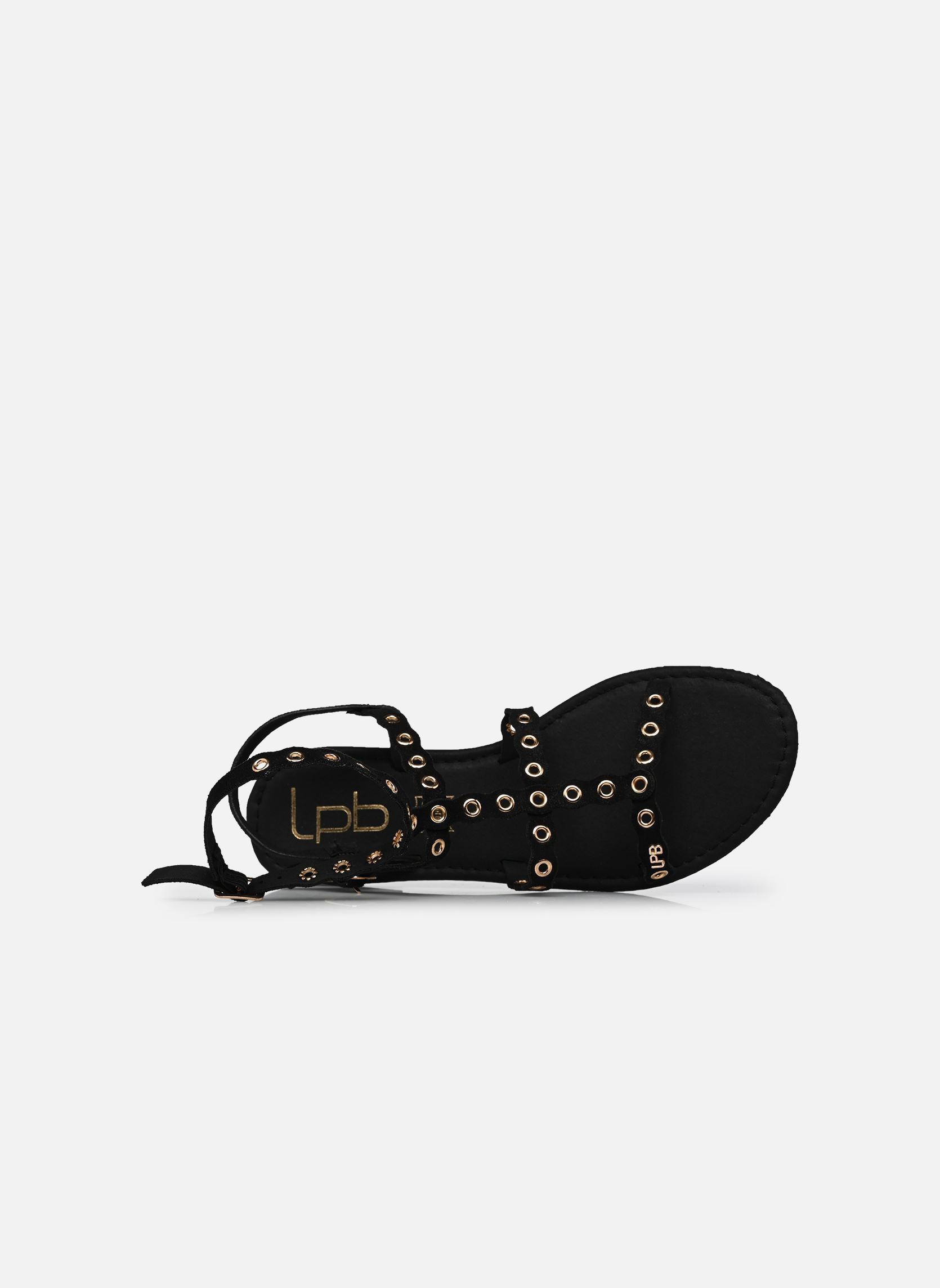 Sandalen C26A171 damen schwarz LPB -LES PETITES BOMBES Sandalen C26A171 damen schwarz Noir Foil