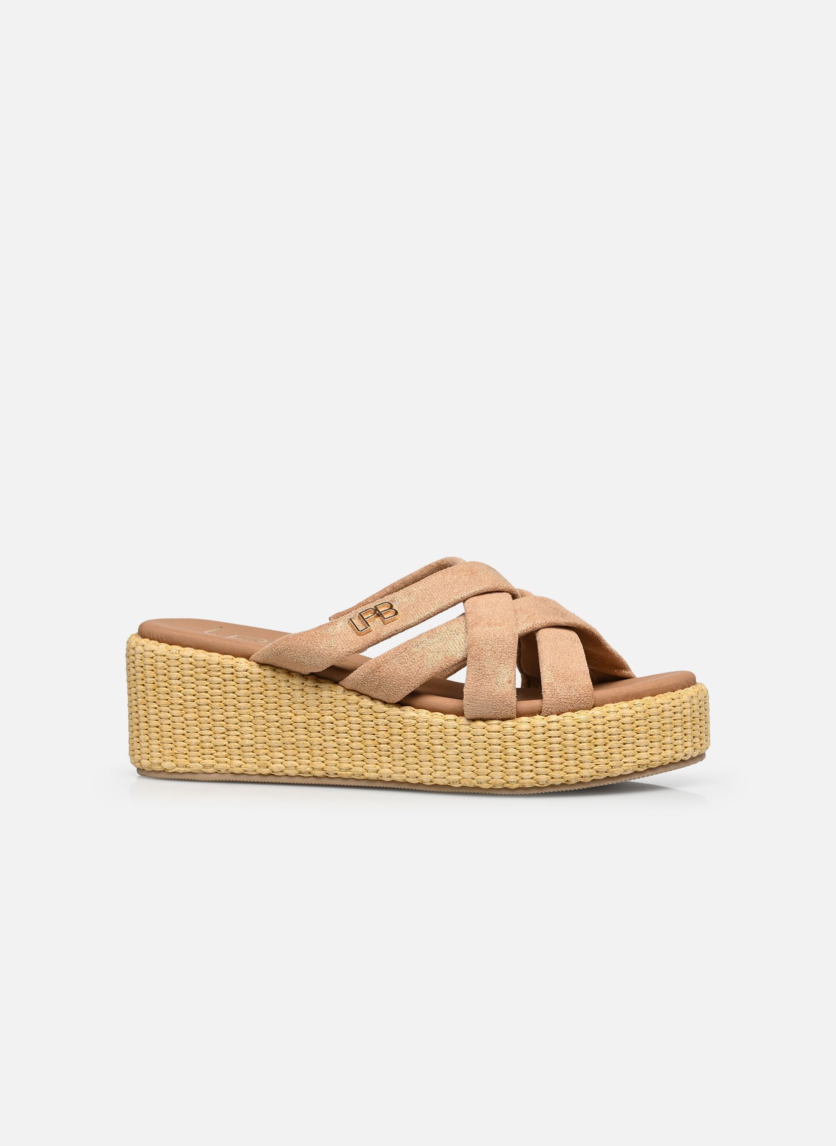 Muilen C26N077 dames beige LPB -LES PETITES BOMBES Muilen C26N077 dames beige CAPPUCCINO FOIL