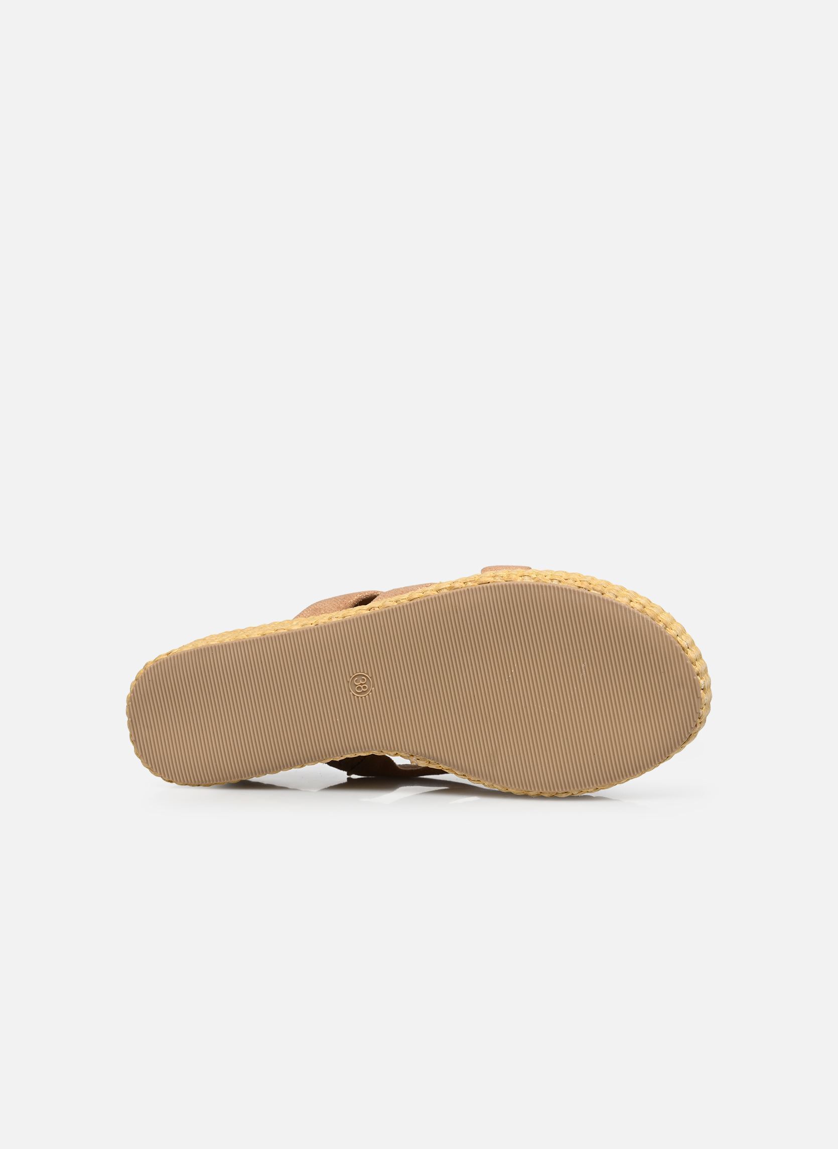 Muilen C26N077 dames beige LPB -LES PETITES BOMBES Muilen C26N077 dames beige CAPPUCCINO FOIL