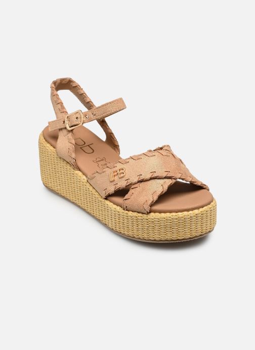 LPB -LES PETITES BOMBES Sandales compensées et plateformes C26N076 femme beige