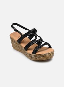 Sandales compensées et plateformes C02N081 femme noir LPB -LES PETITES BOMBES Sandales compensées et plateformes C02N081 femme noir Noir Metal