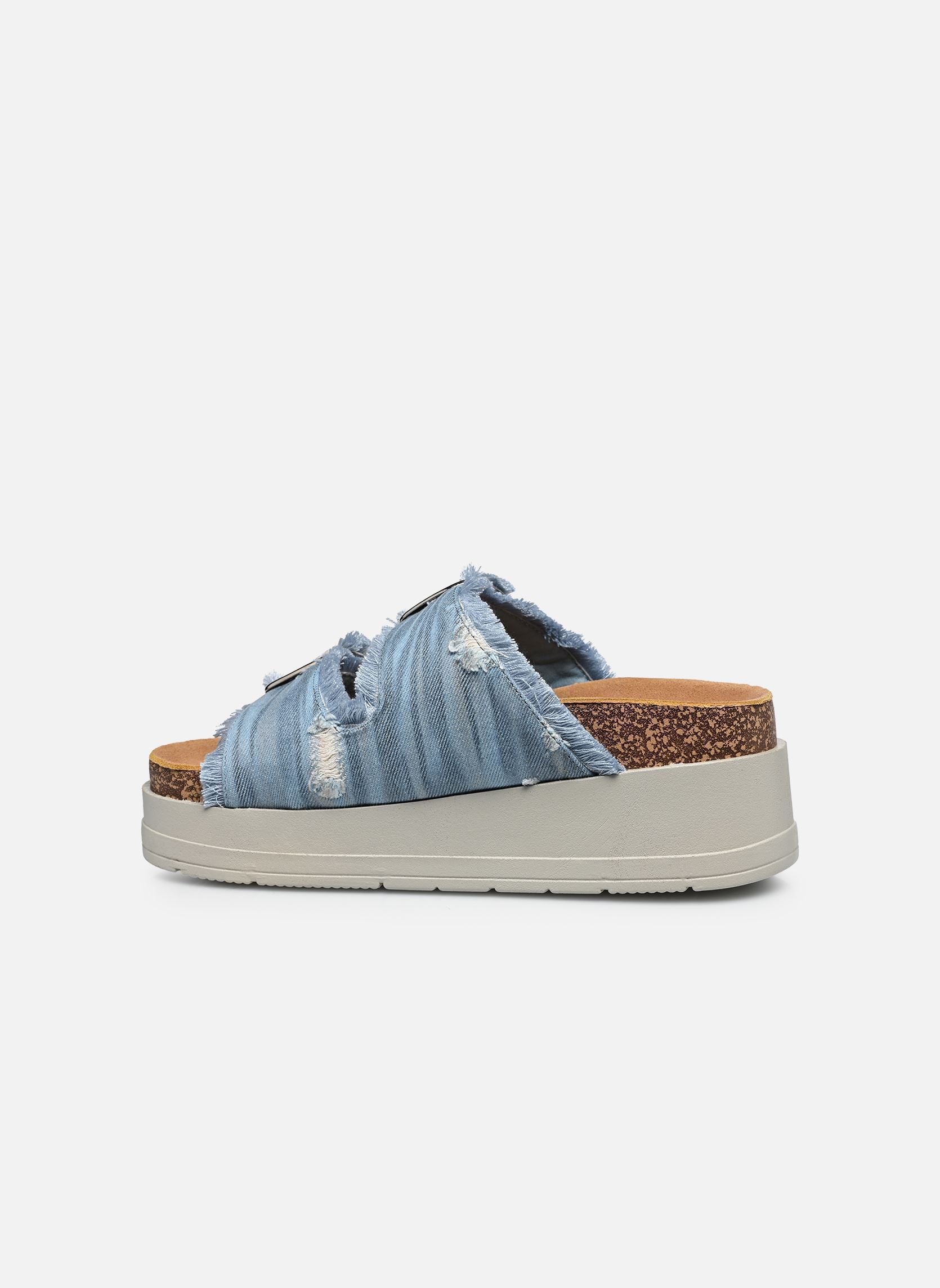 Pantoletten C20N054 damen blau LPB -LES PETITES BOMBES Pantoletten C20N054 damen blau Bleach