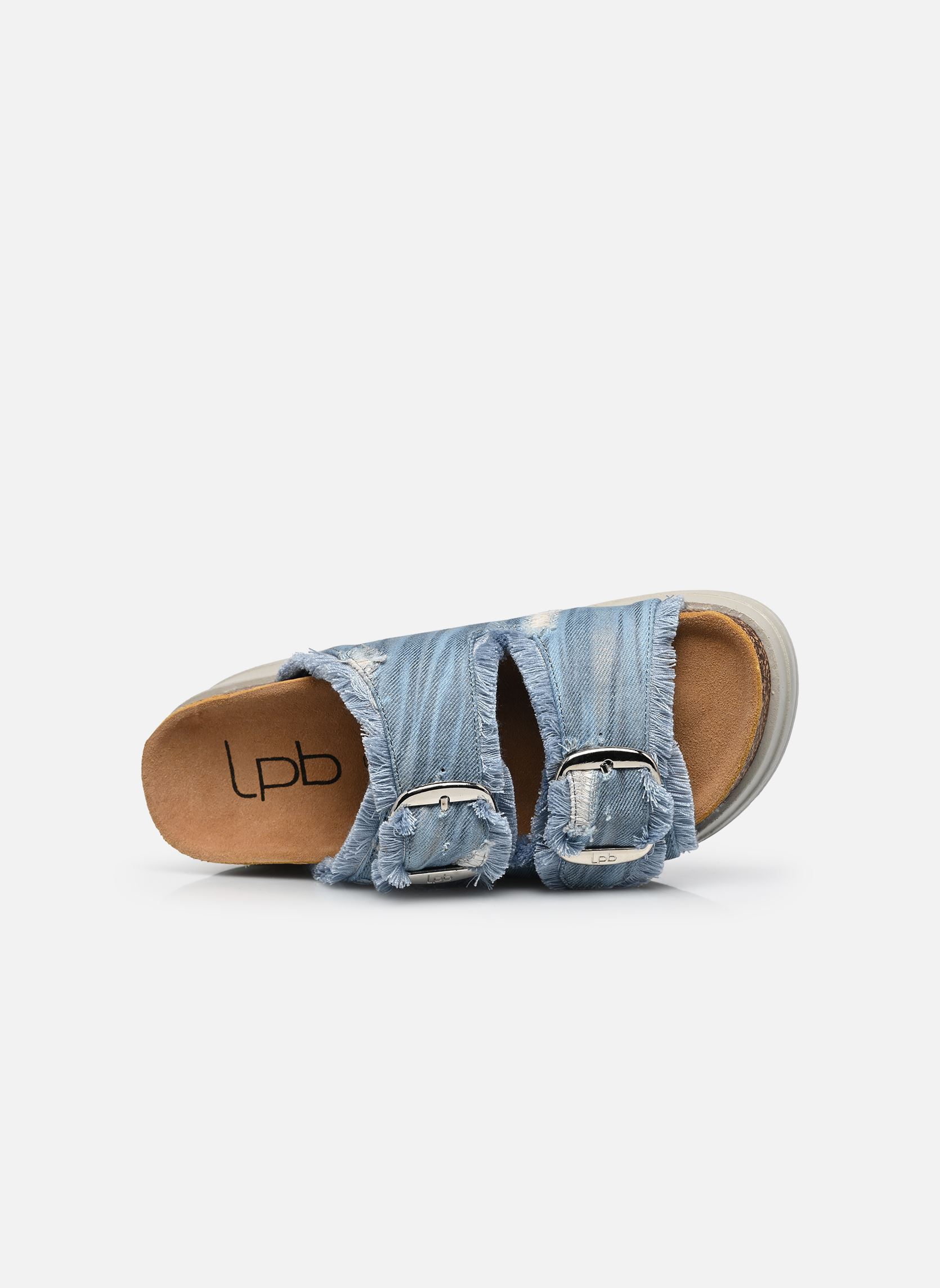 Pantoletten C20N054 damen blau LPB -LES PETITES BOMBES Pantoletten C20N054 damen blau Bleach
