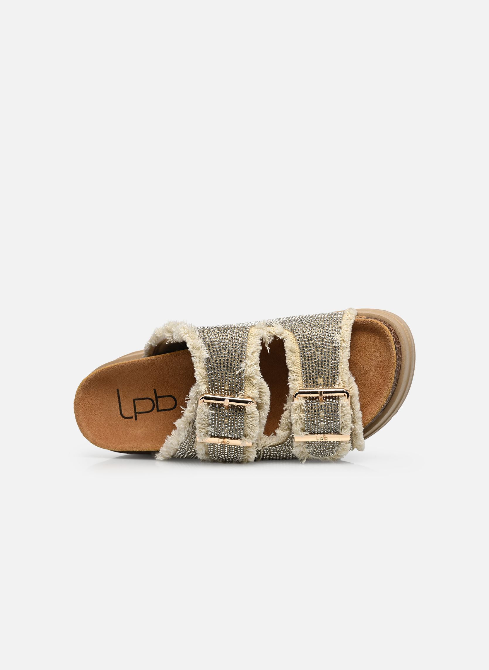 Mules C09N096 femme beige LPB -LES PETITES BOMBES Mules C09N096 femme beige BEIGE STRASS