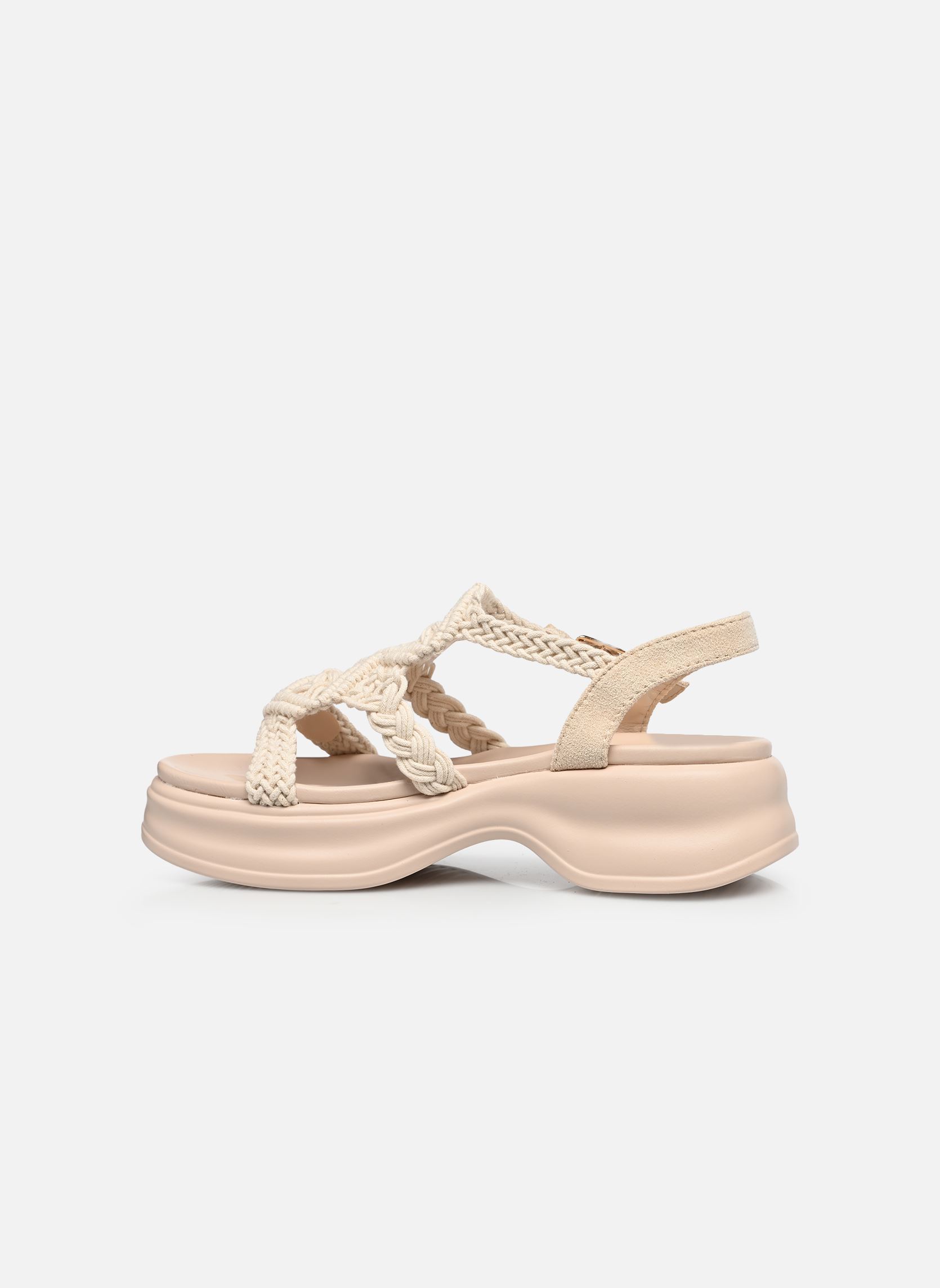 Sandales compensées et plateformes C20N103 femme beige LPB -LES PETITES BOMBES Sandales compensées et plateformes C20N103 femme beige Beige