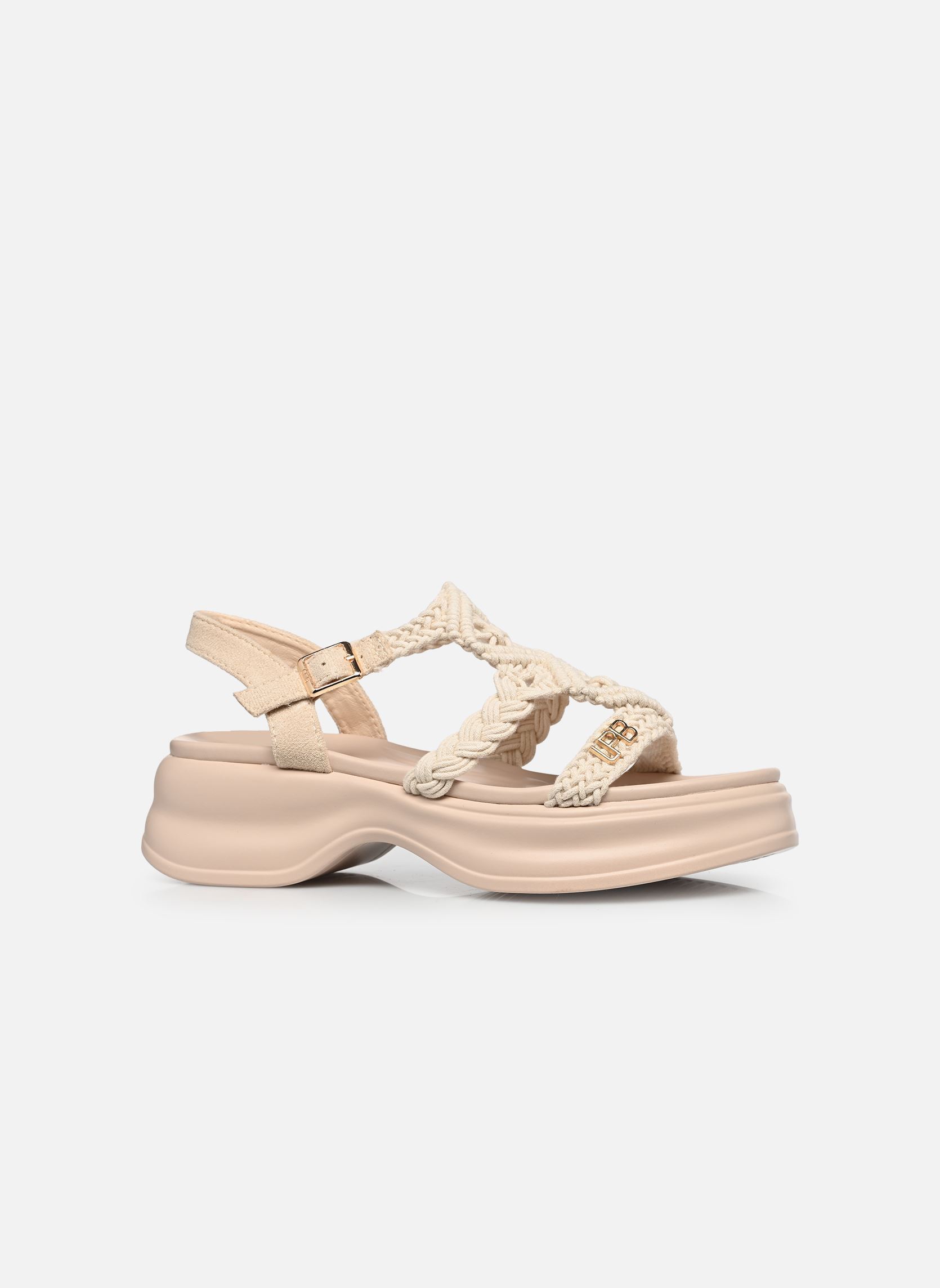 Sandales compensées et plateformes C20N103 femme beige LPB -LES PETITES BOMBES Sandales compensées et plateformes C20N103 femme beige Beige