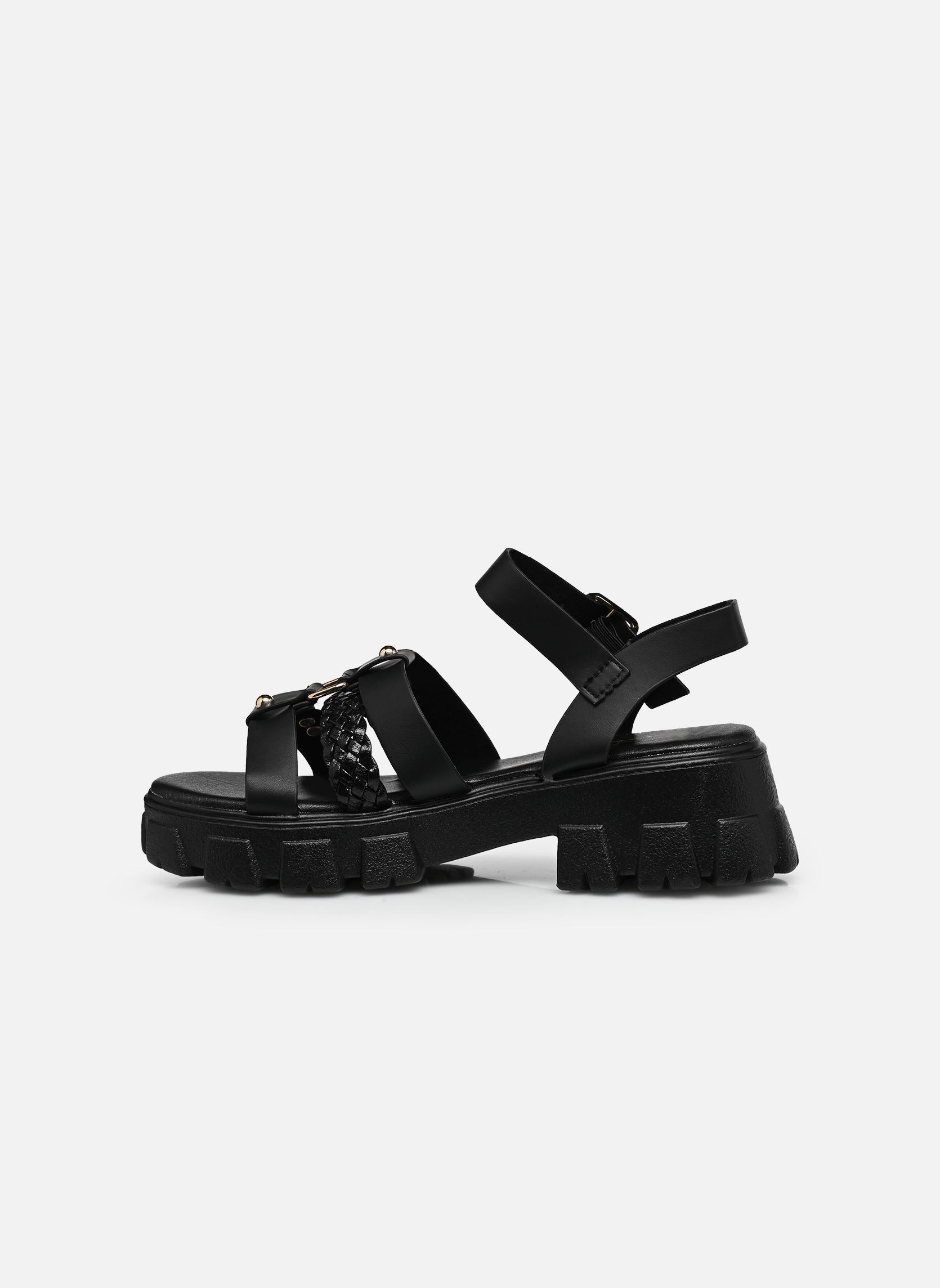 Sandales compensées et plateformes C20N098 femme noir LPB -LES PETITES BOMBES Sandales compensées et plateformes C20N098 femme noir Noir