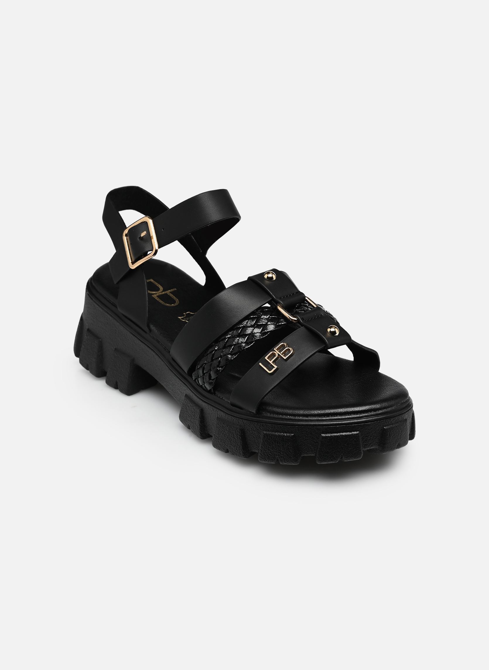Sandales compensées et plateformes C20N098 femme noir LPB -LES PETITES BOMBES Sandales compensées et plateformes C20N098 femme noir Noir