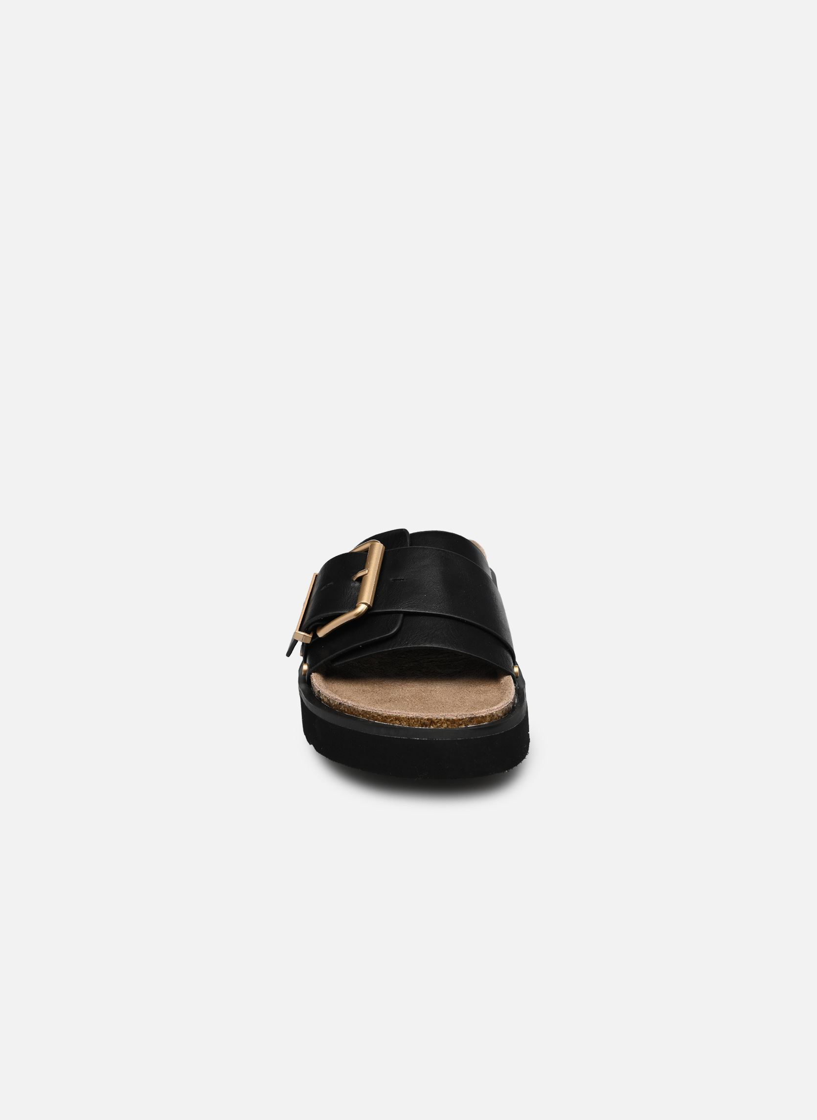 Pantoletten C01N085 damen schwarz LPB -LES PETITES BOMBES Pantoletten C01N085 damen schwarz NOIR PU