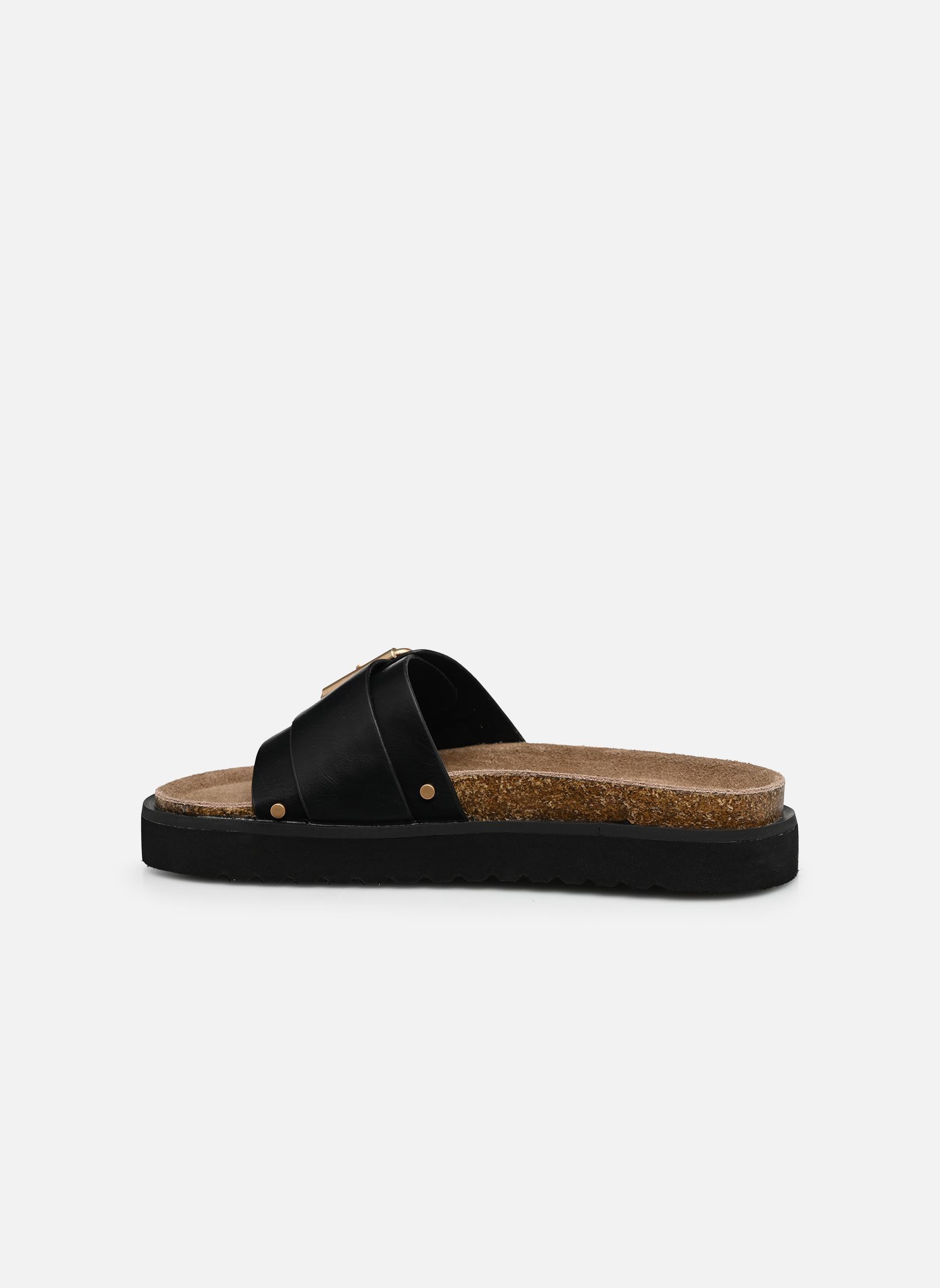 Pantoletten C01N085 damen schwarz LPB -LES PETITES BOMBES Pantoletten C01N085 damen schwarz NOIR PU