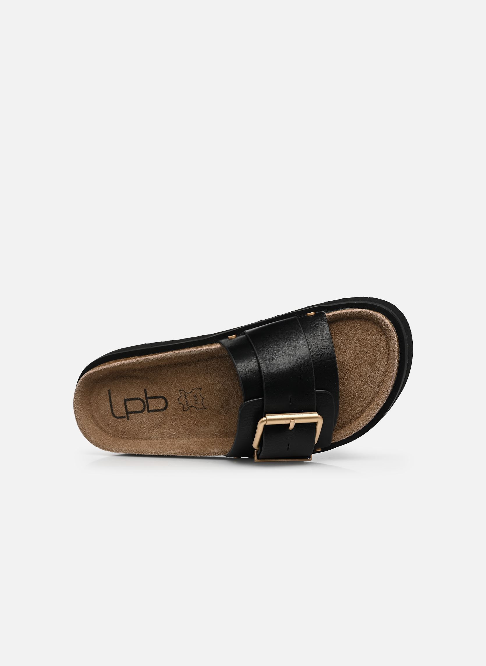 Pantoletten C01N085 damen schwarz LPB -LES PETITES BOMBES Pantoletten C01N085 damen schwarz NOIR PU