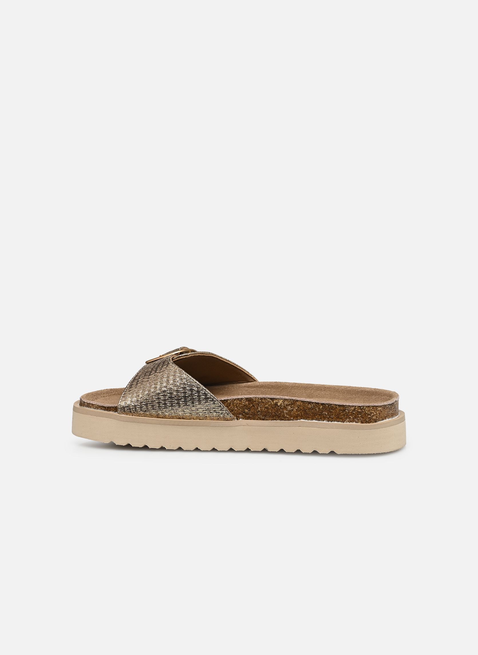 Pantoletten C02N083 damen gold und bronze LPB -LES PETITES BOMBES Pantoletten C02N083 damen gold und bronze Or Metal