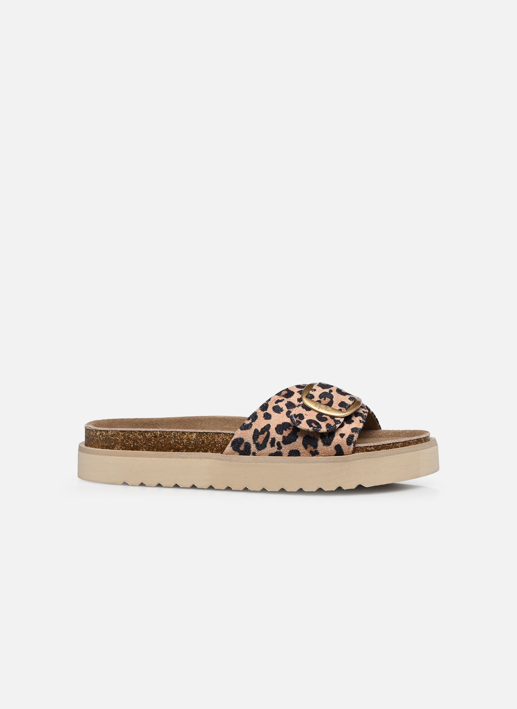 Mules C26N083 femme multicolore LPB -LES PETITES BOMBES Mules C26N083 femme multicolore LEOPARD SUEDINE